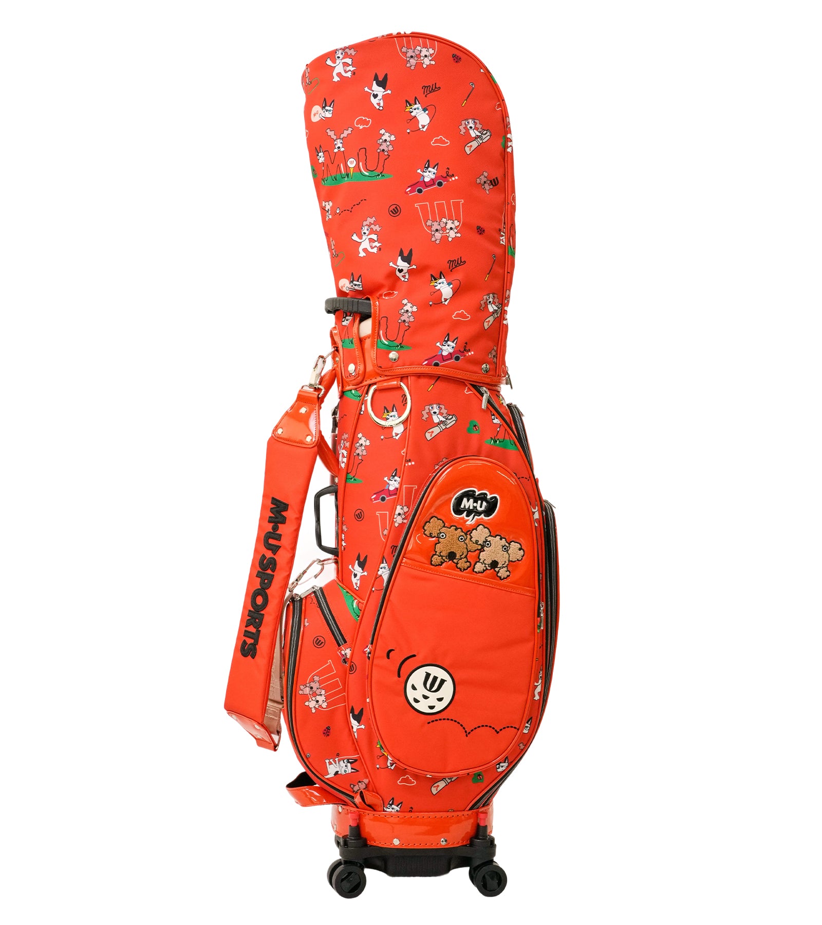 エンジョイゴルフ総柄キャディバック – M・U SPORTS ONLINE SHOP