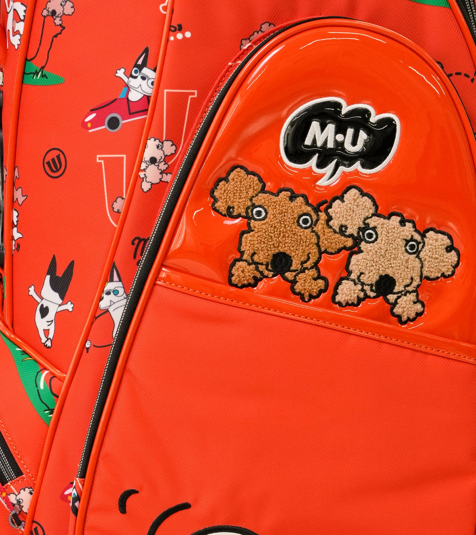 MUスポーツカラフルロゴプリント総柄スタンドキャディバック エンジョイゴルフ総柄キャディバック – M・U SPORTS ONLINE SHOP