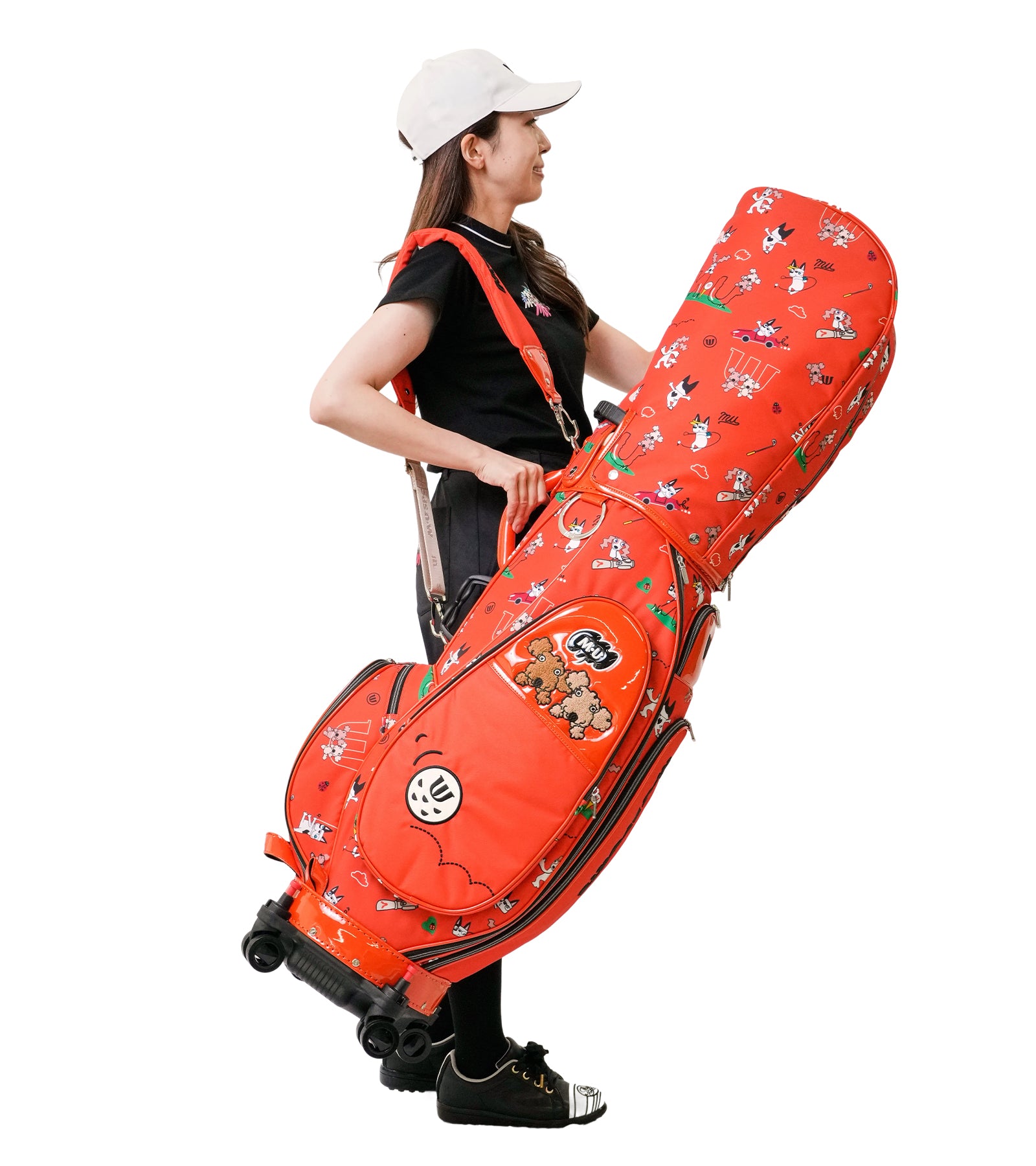 エンジョイゴルフ総柄キャディバック – M・U SPORTS ONLINE SHOP
