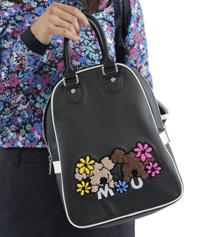 MUキャラクター立体サガラ刺繍シューズバック