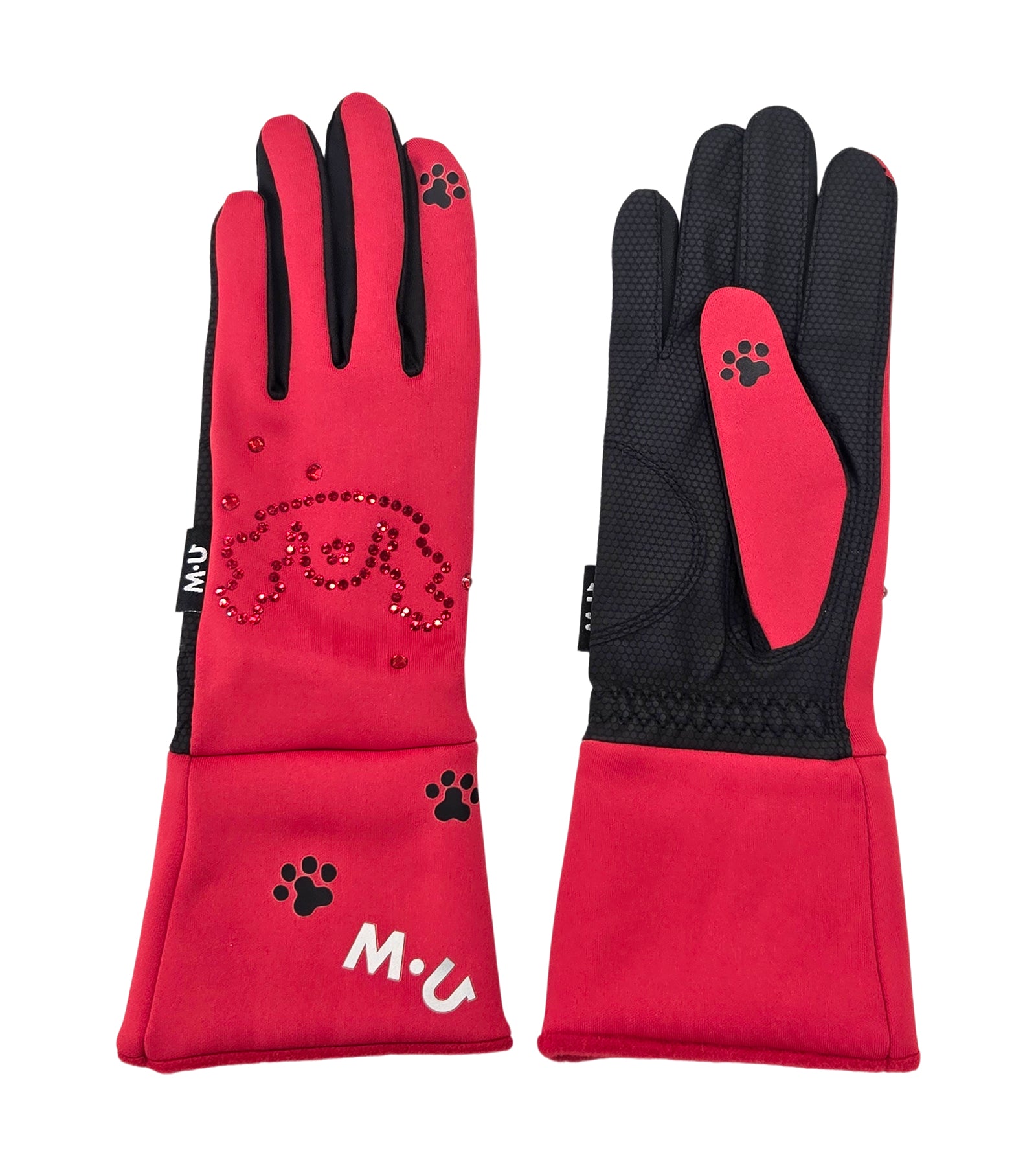 Meluエレガントファーレディスフリース両手グローブ – M・U SPORTS