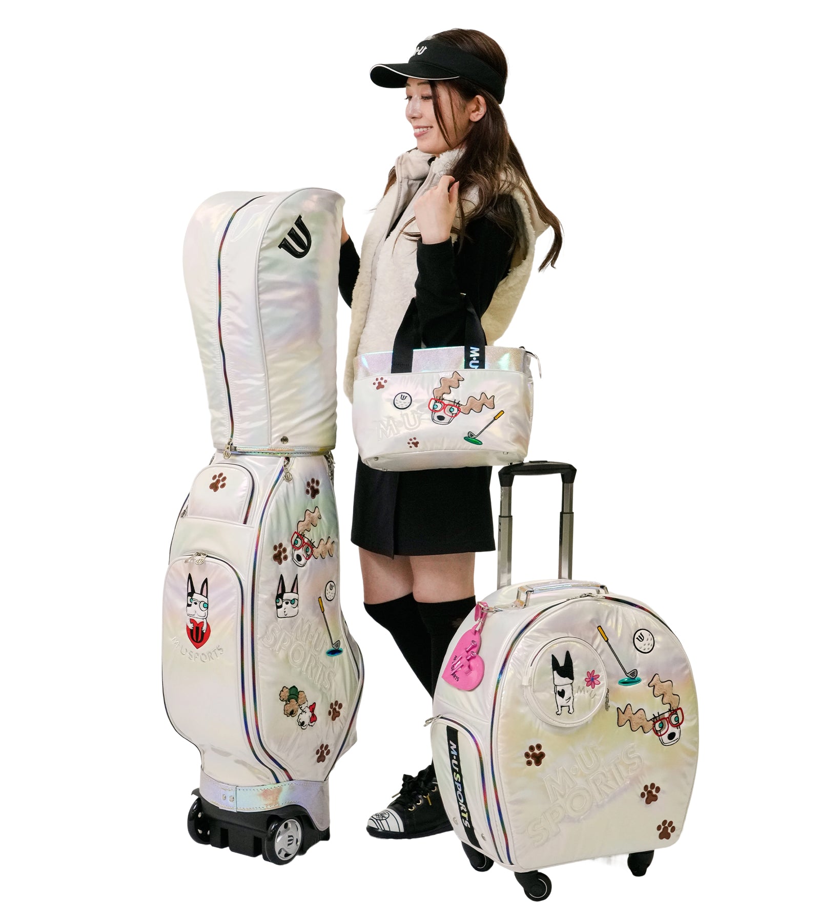 ホログラムオーロラデザインCarryBag – M・U SPORTS ONLINE SHOP