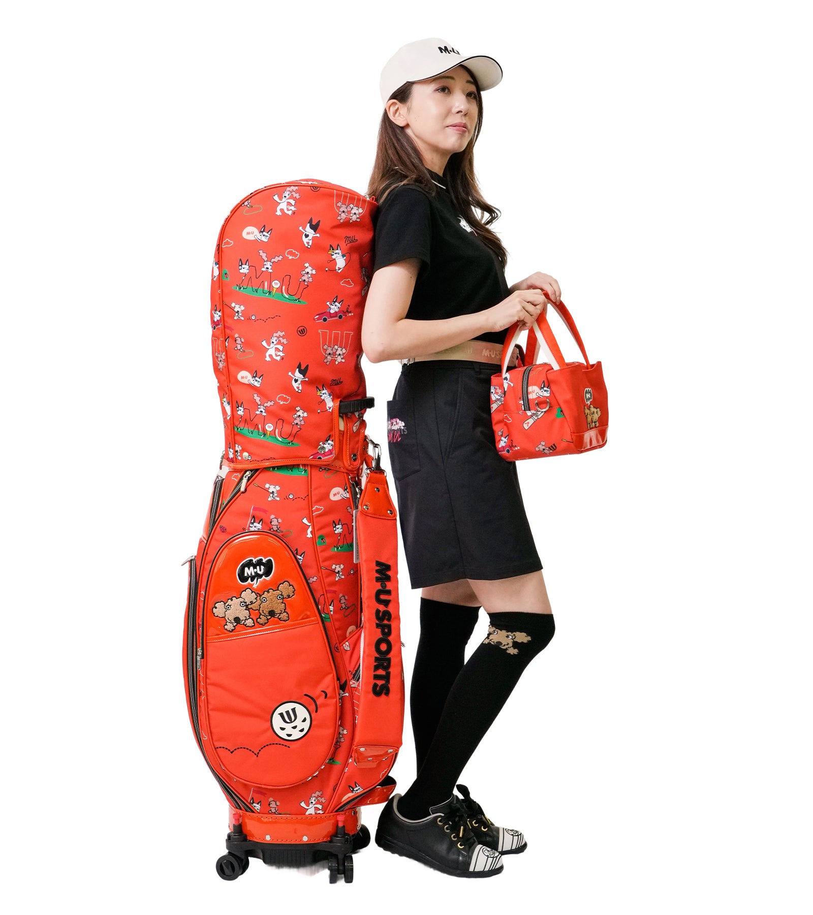 エンジョイゴルフ総柄ウエストポーチ – M・U SPORTS ONLINE SHOP