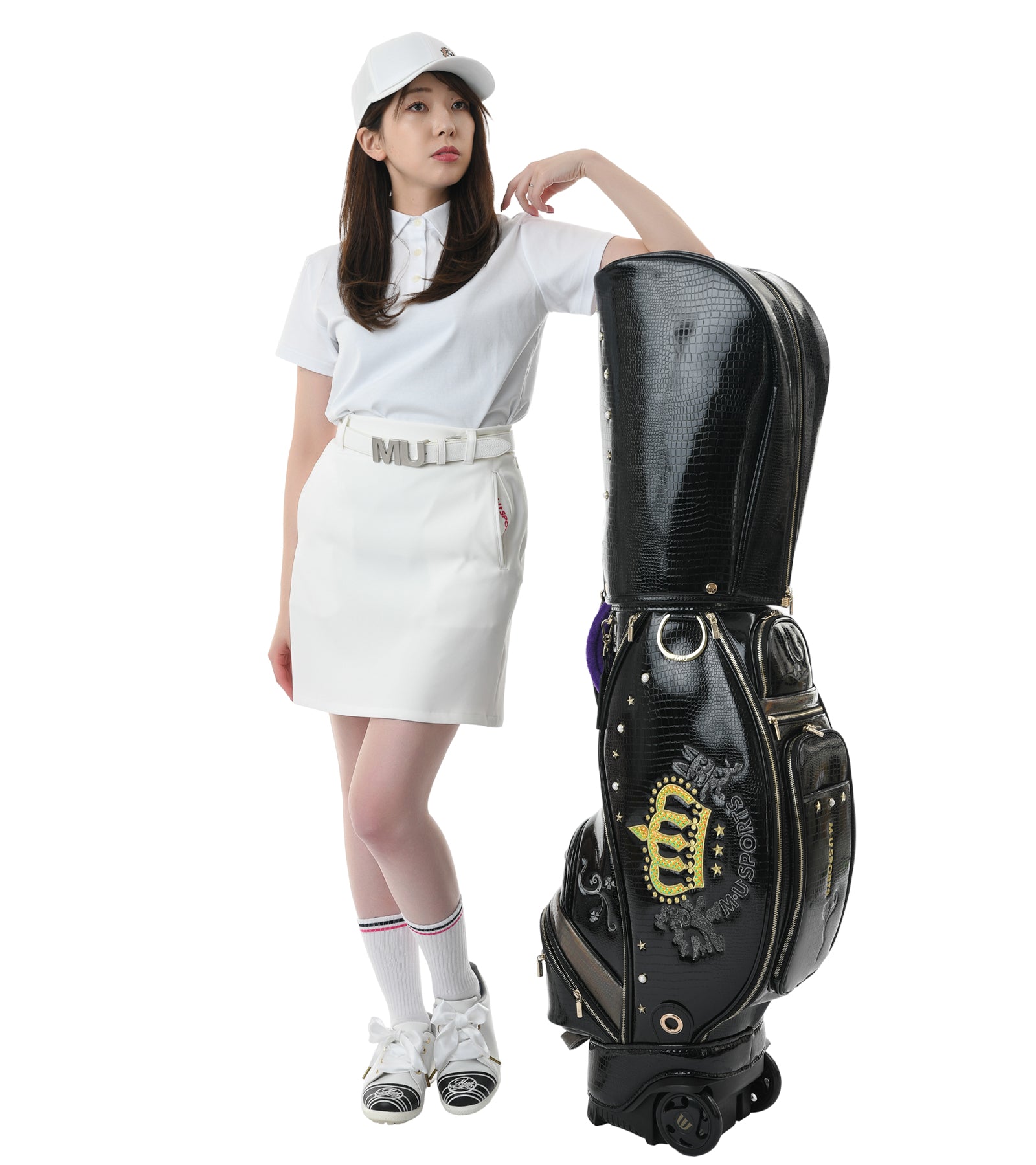 ”Luminous Crown” M・U SPORTS 高級キャディバッグ
