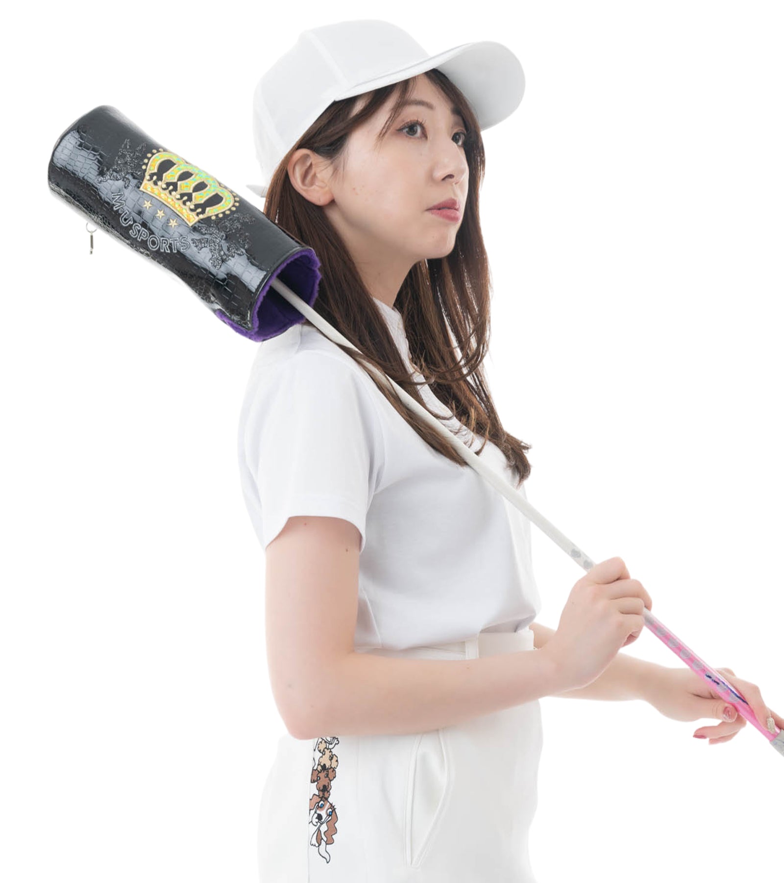 ”Luminous Crown” M・U SPORTS 高級フェアウェイウッド用ヘッドカバー