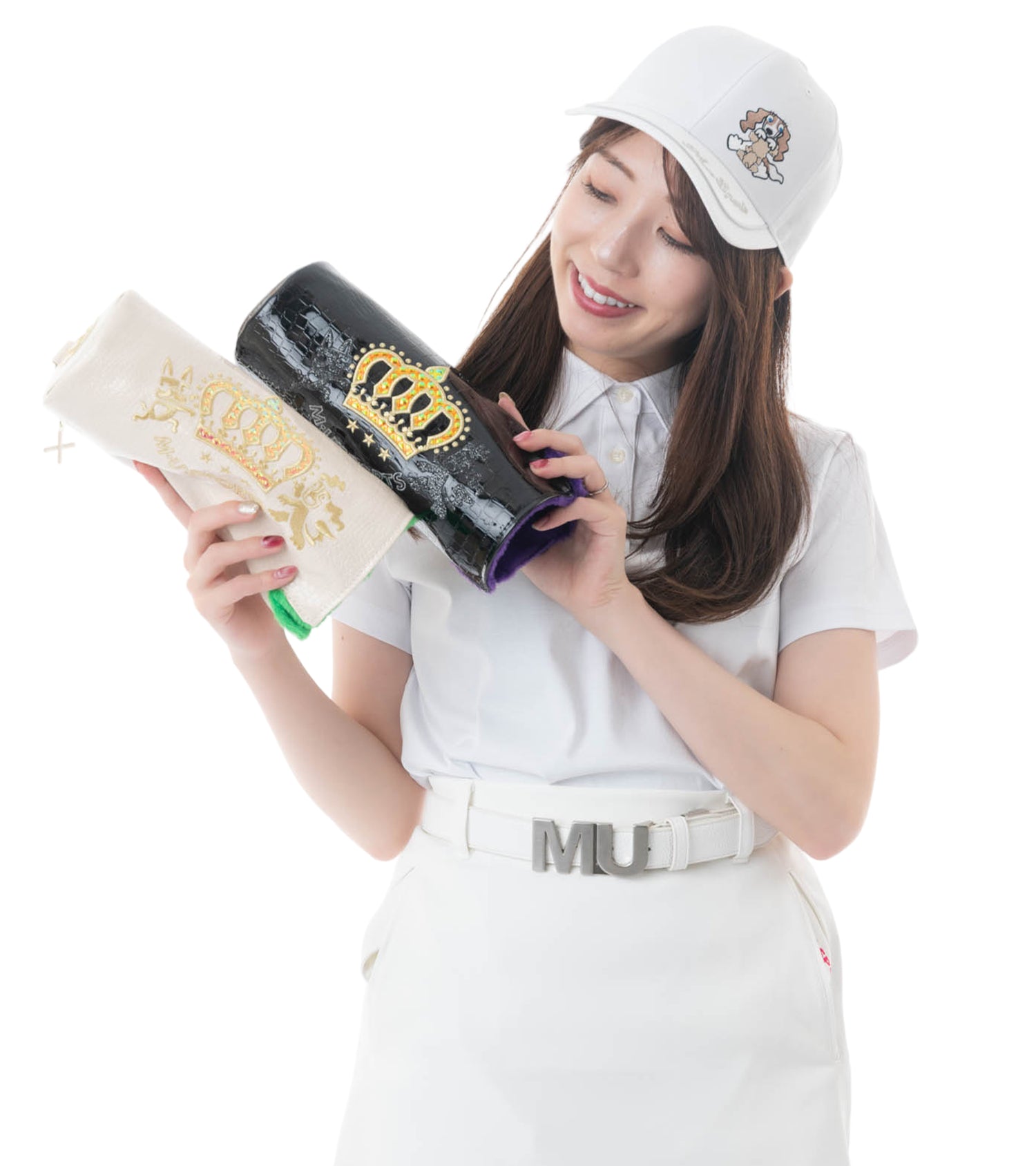 ”Luminous Crown” M・U SPORTS 高級フェアウェイウッド用ヘッドカバー