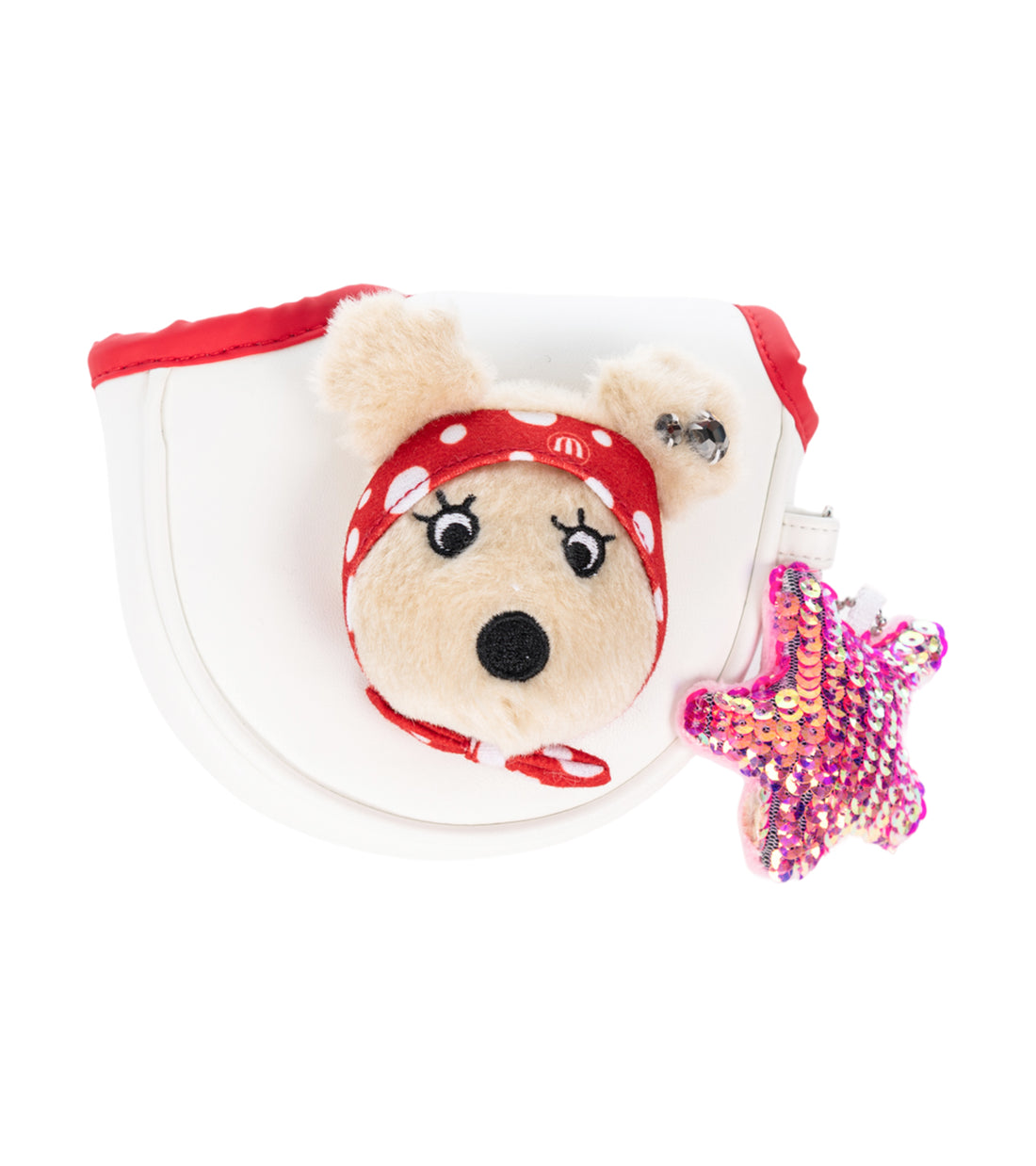 星形キャッチャー付き☆ SHUSHUポルカドットパターカバー