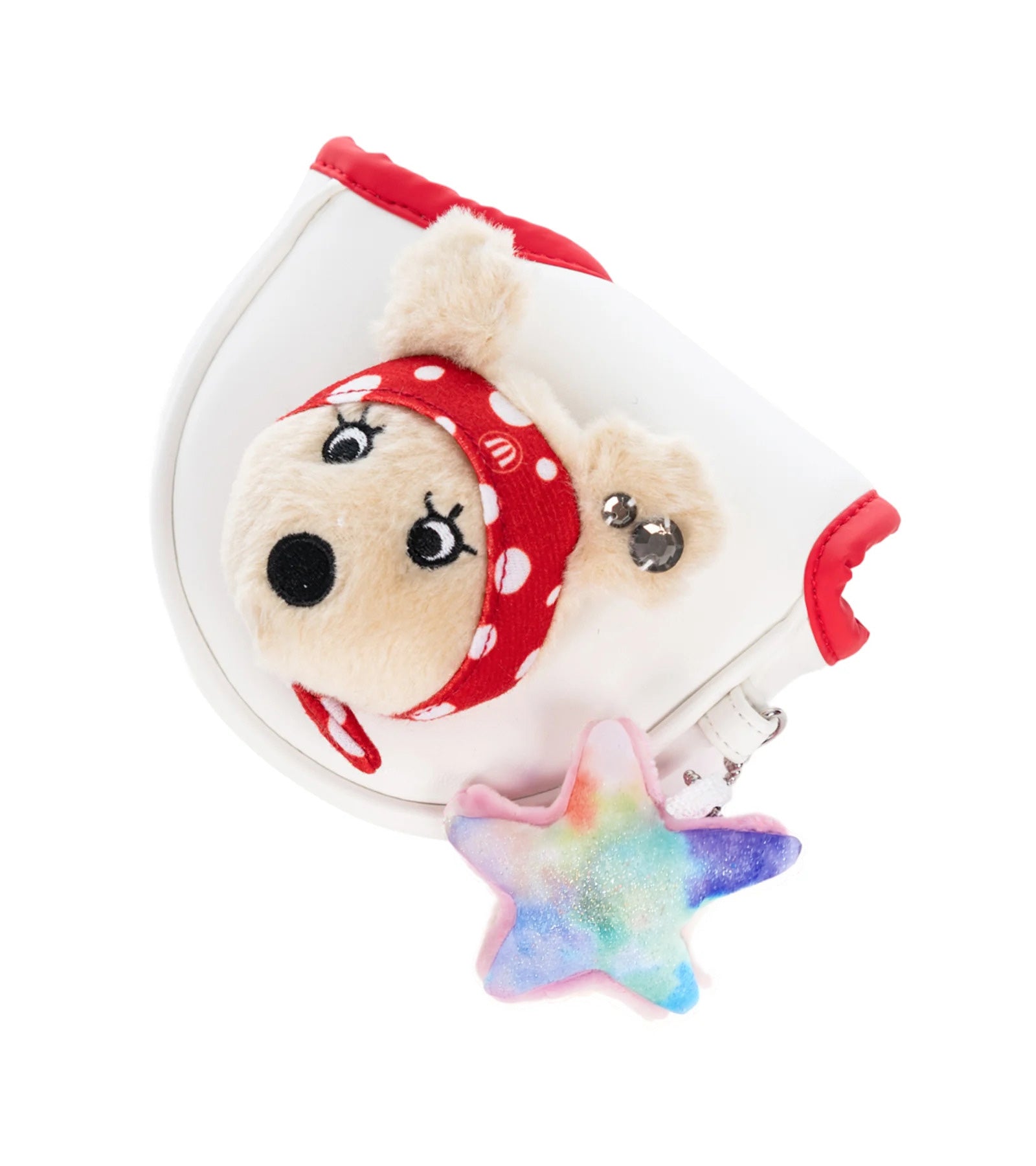 星形キャッチャー付き☆ SHUSHUポルカドットパターカバー