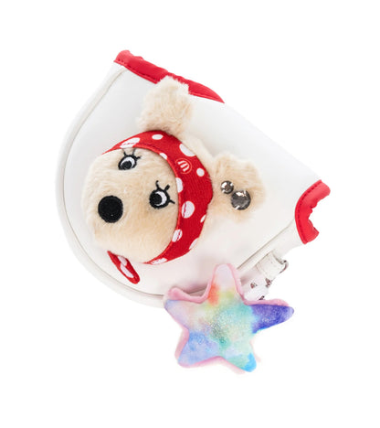 星形キャッチャー付き☆ SHUSHUポルカドットパターカバー