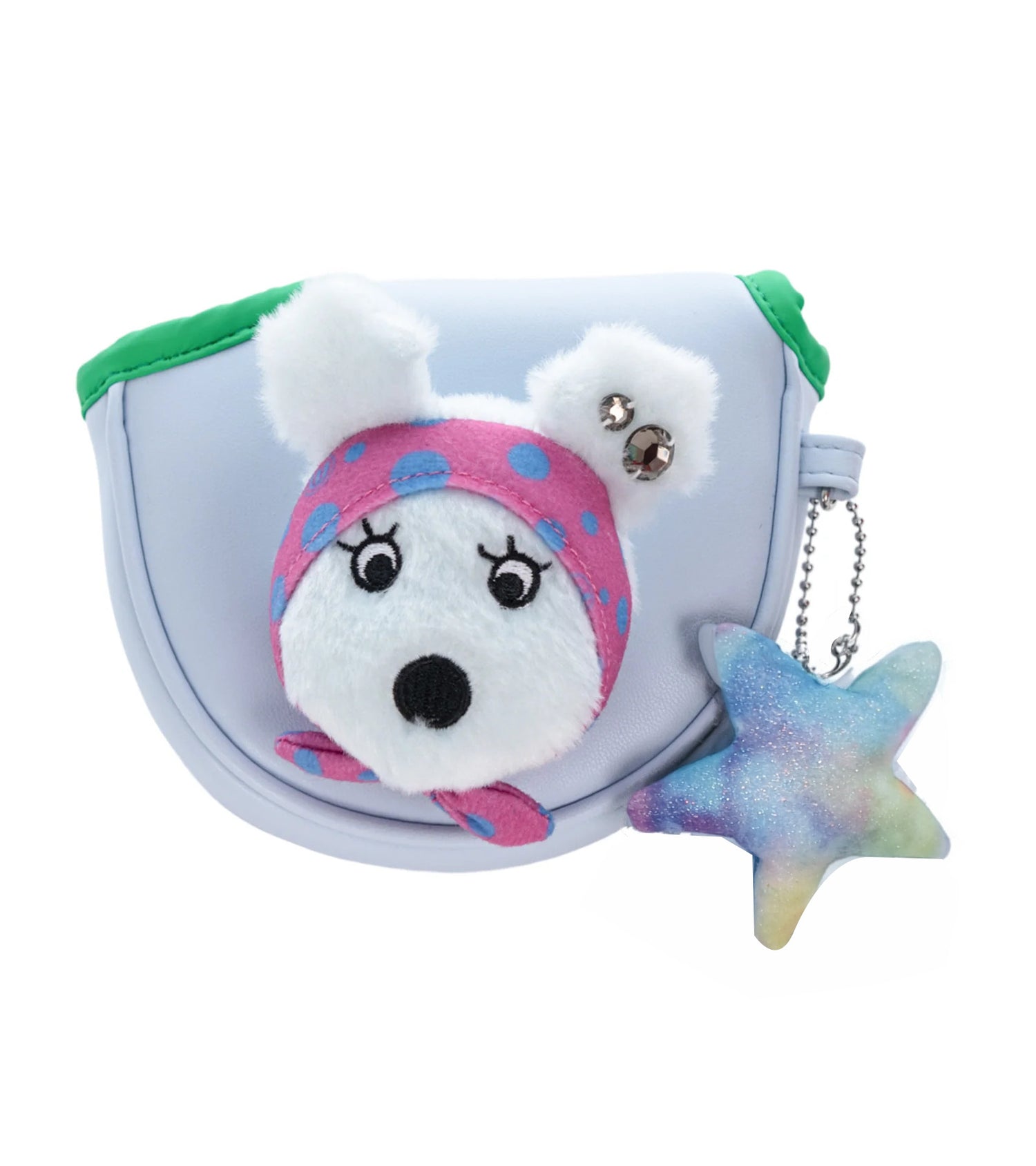 星形キャッチャー付き☆ SHUSHUポルカドットパターカバー