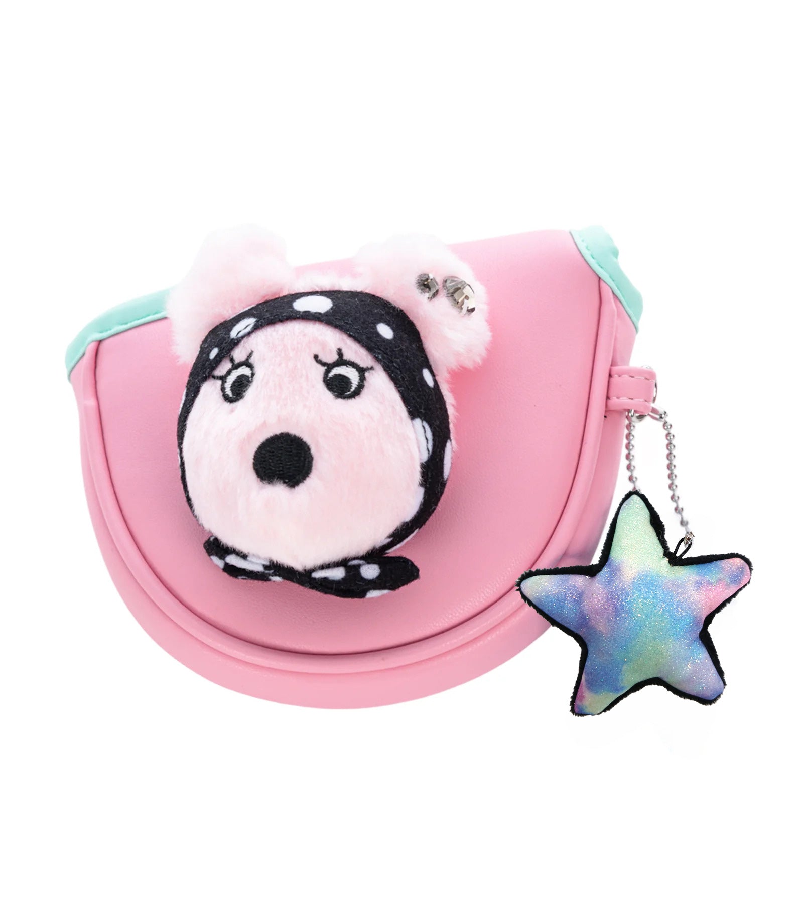 星形キャッチャー付き☆ SHUSHUポルカドットパターカバー