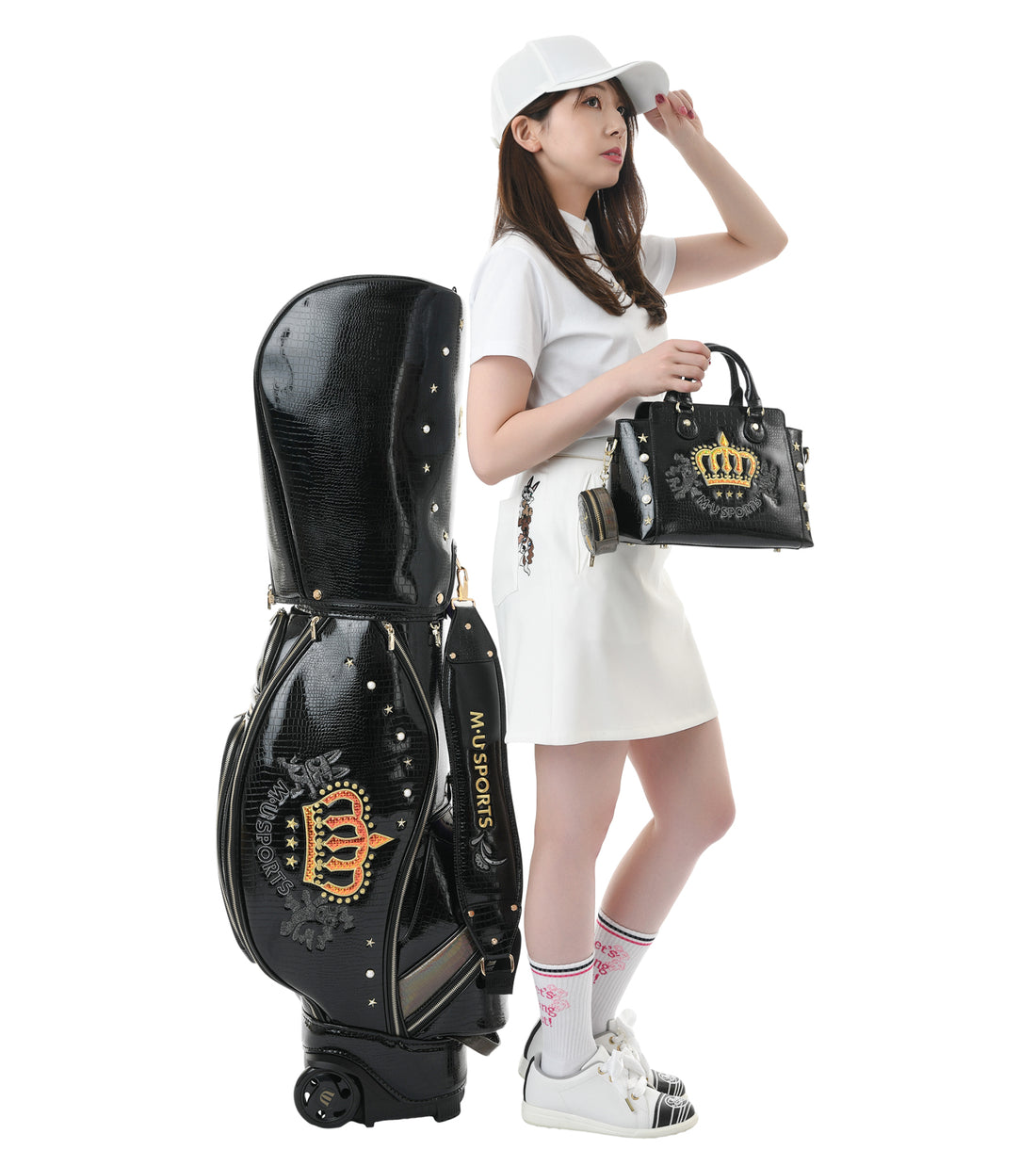 ”Luminous Crown” M・U SPORTS 高級キャディバッグ