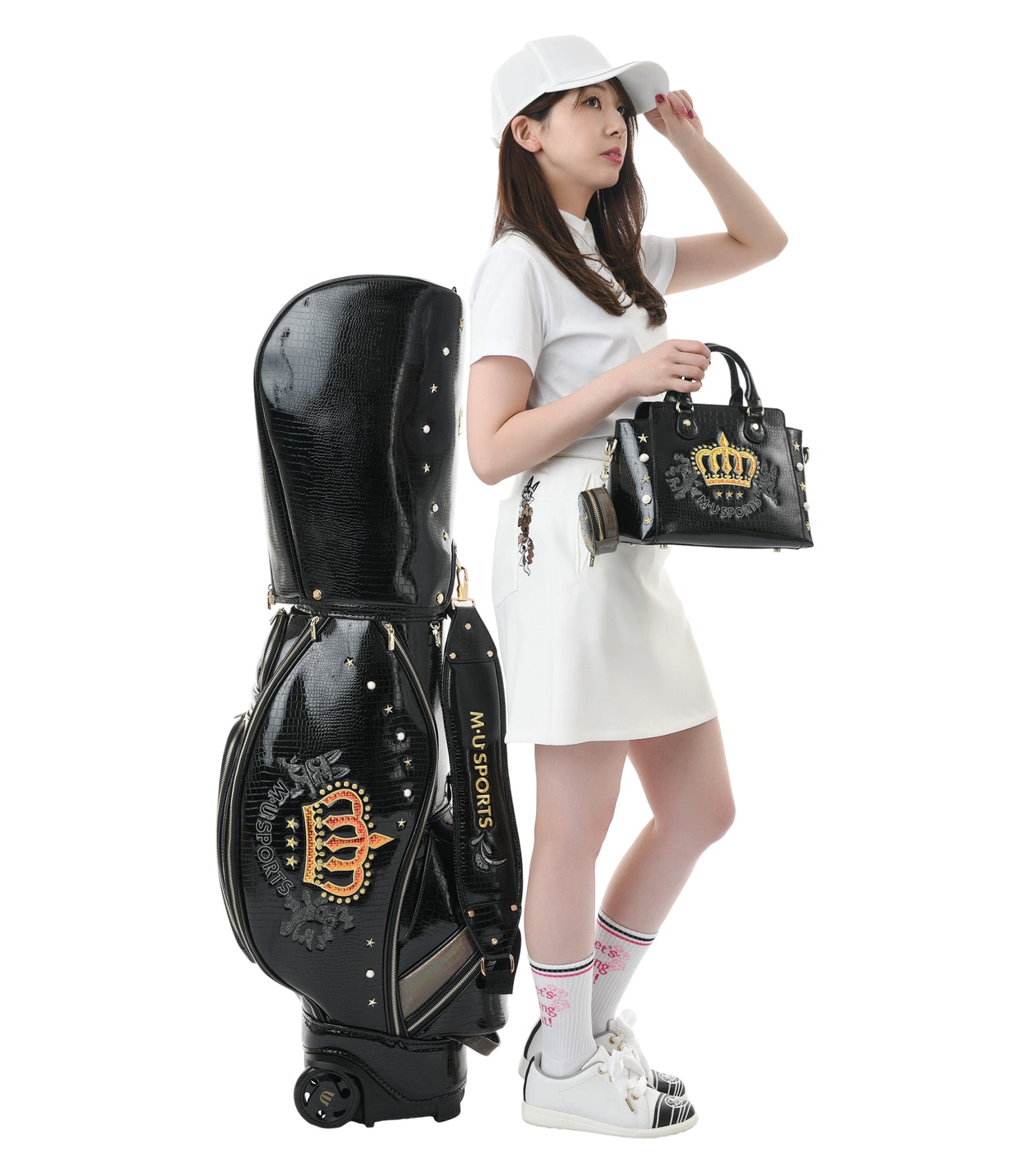 ”Luminous Crown” M・U SPORTS 高級キャディバッグ