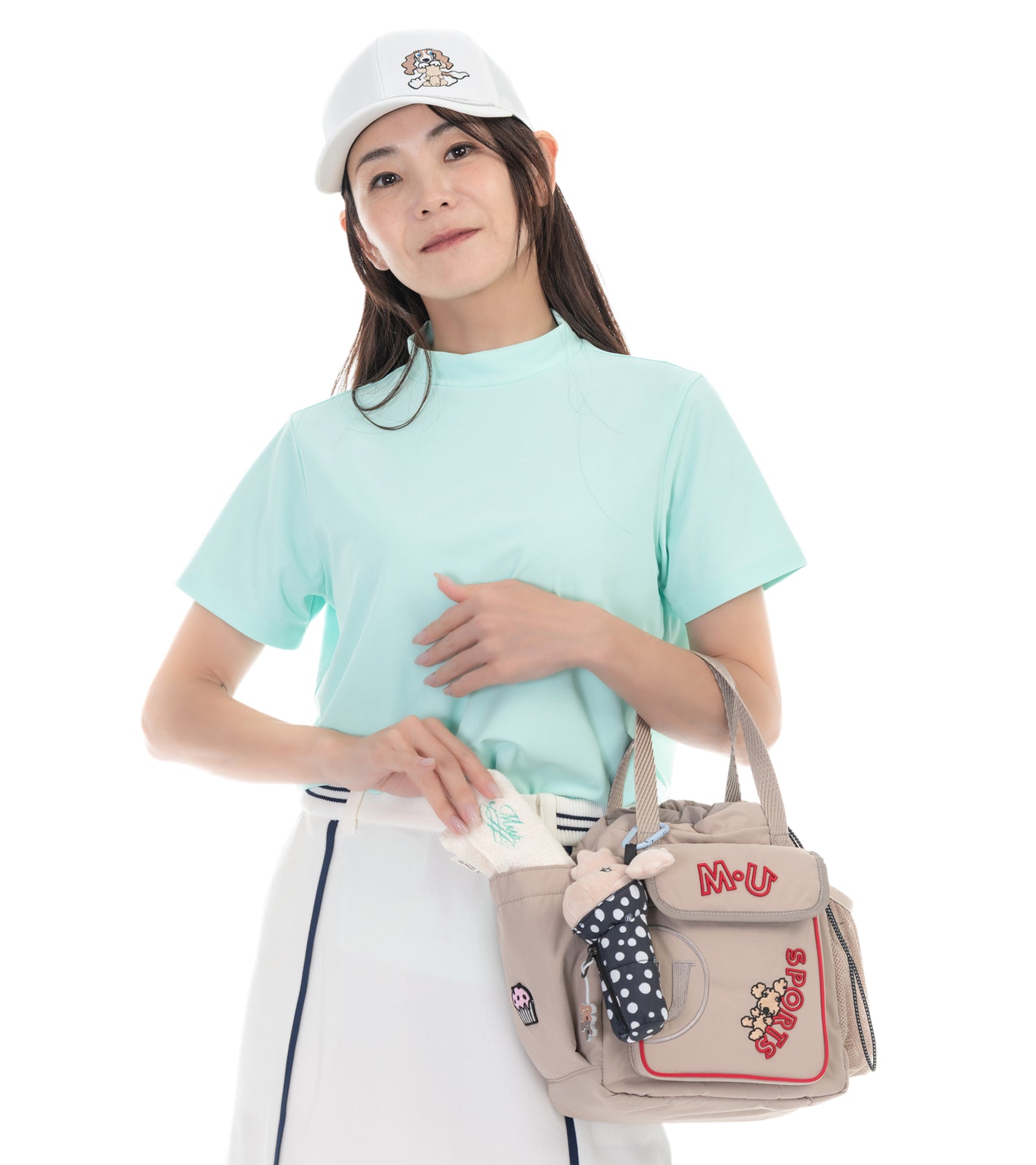 【軽量撥水】 M・U SPORTS カジュアル 巾着型ポーチ