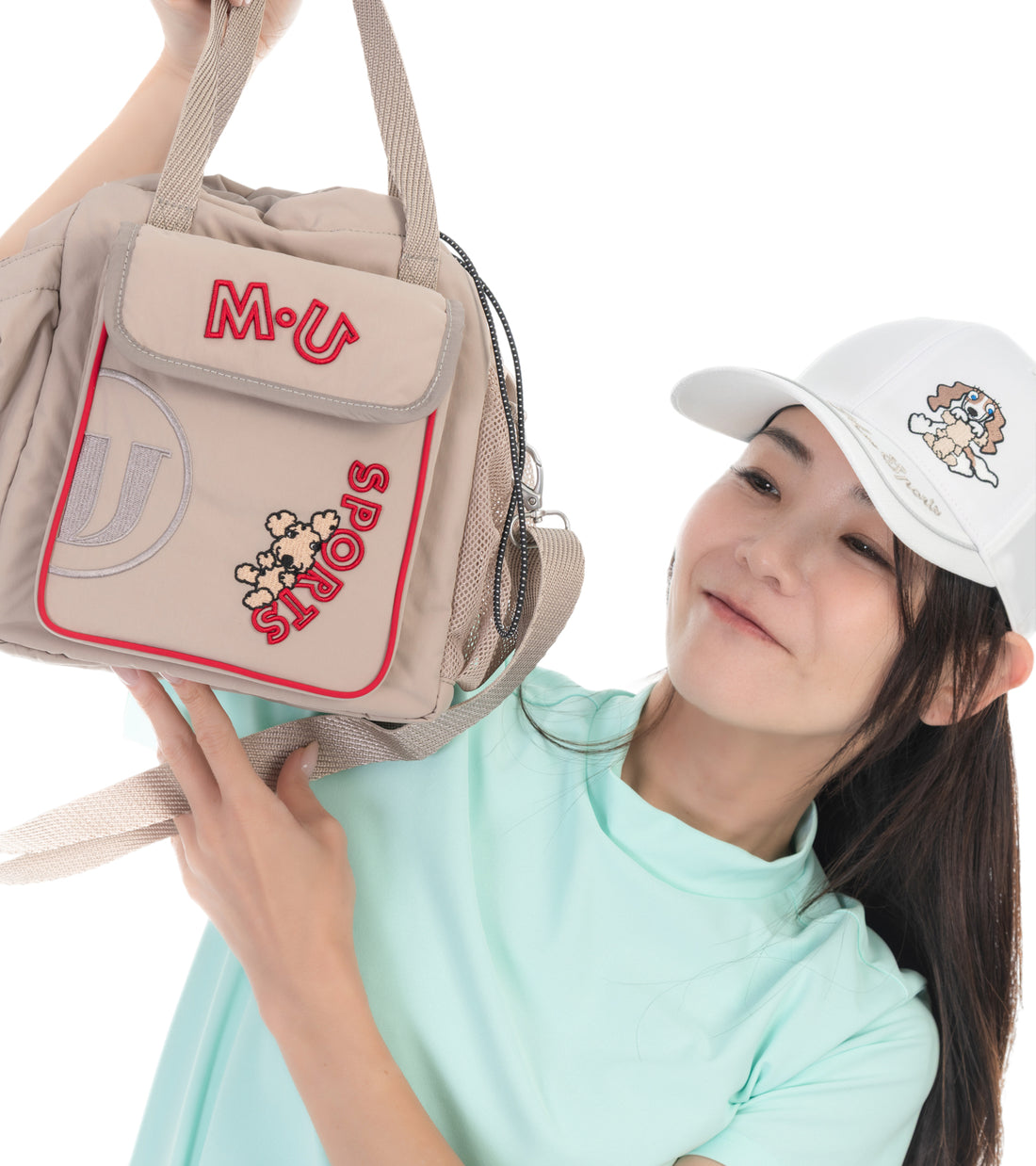 【軽量撥水】 M・U SPORTS カジュアル 巾着型ポーチ