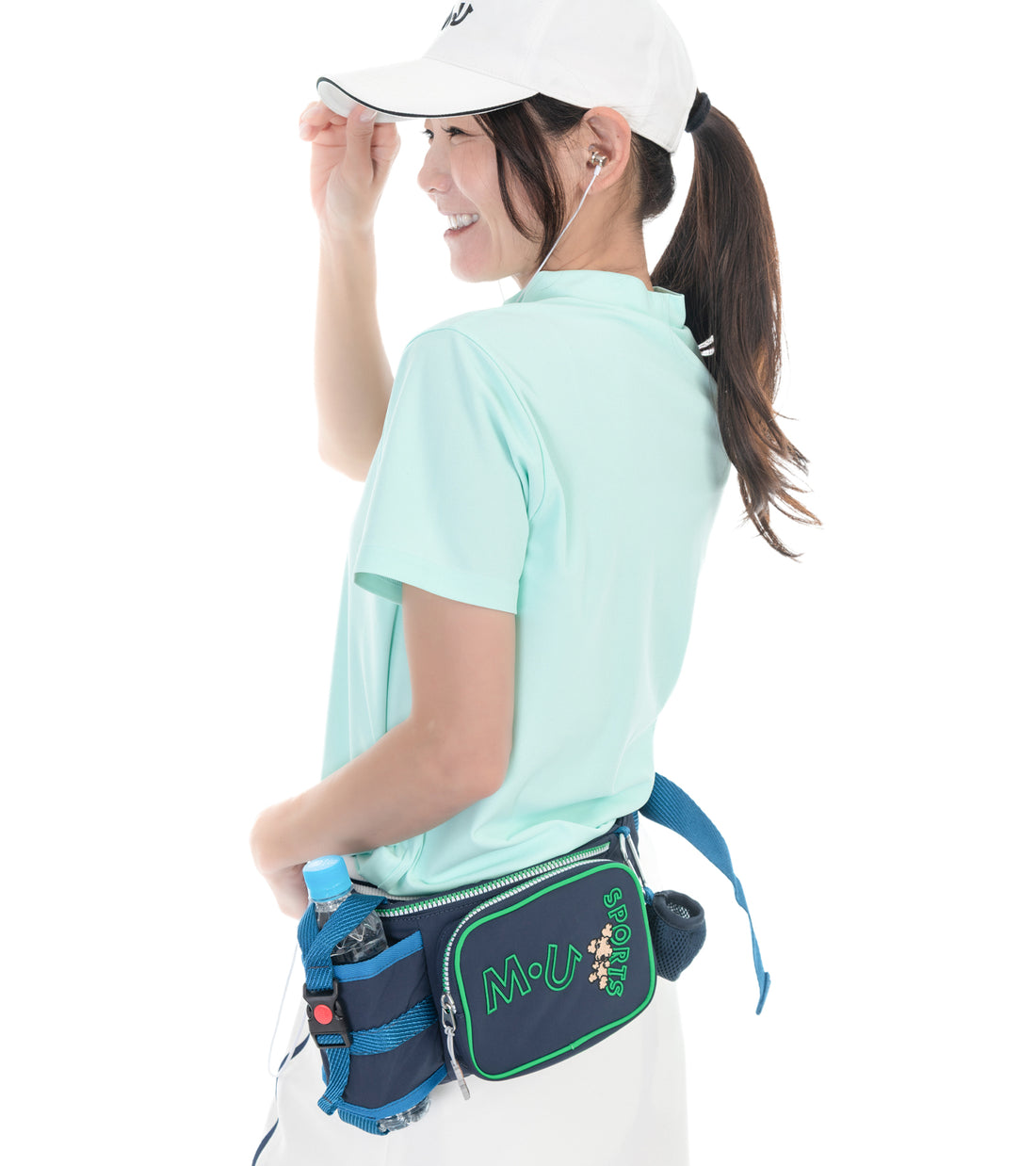 【軽量撥水】 M・U SPORTS カジュアル ウエストポーチ