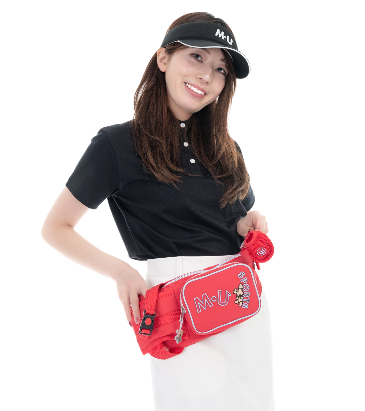 【軽量撥水】 M・U SPORTS カジュアル ウエストポーチ
