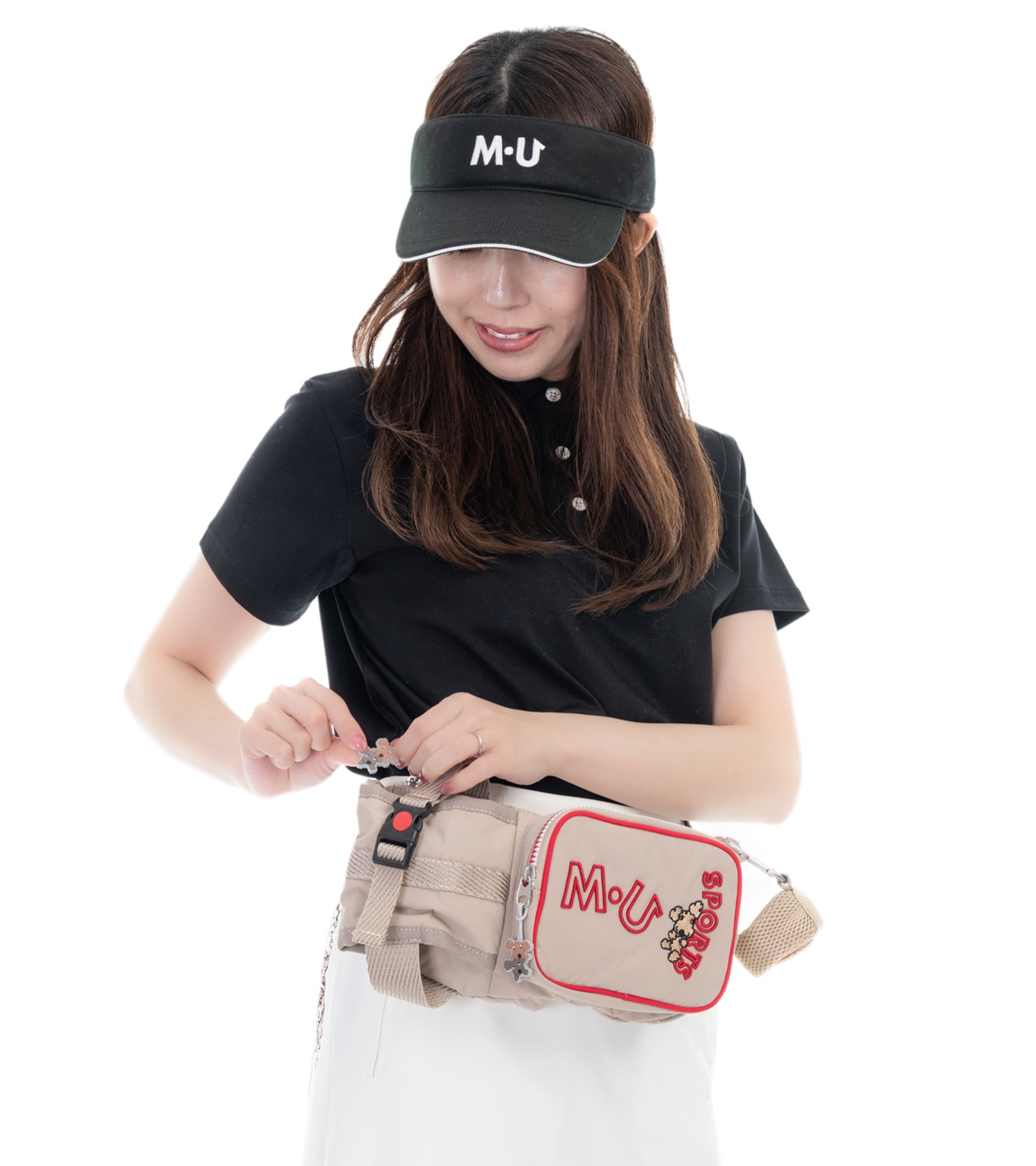 【軽量撥水】 M・U SPORTS カジュアル ウエストポーチ