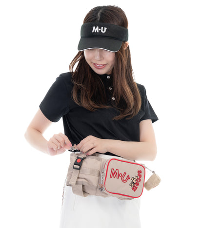 【軽量撥水】 M・U SPORTS カジュアル ウエストポーチ