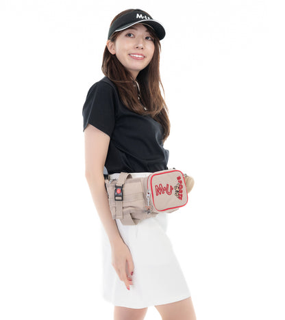 【軽量撥水】 M・U SPORTS カジュアル ウエストポーチ