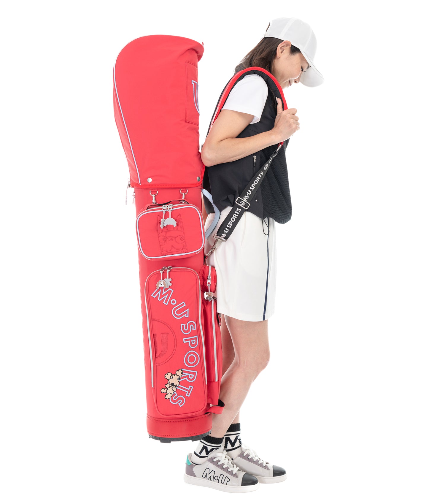 【軽量撥水】 M・U SPORTS カジュアル キャディバック