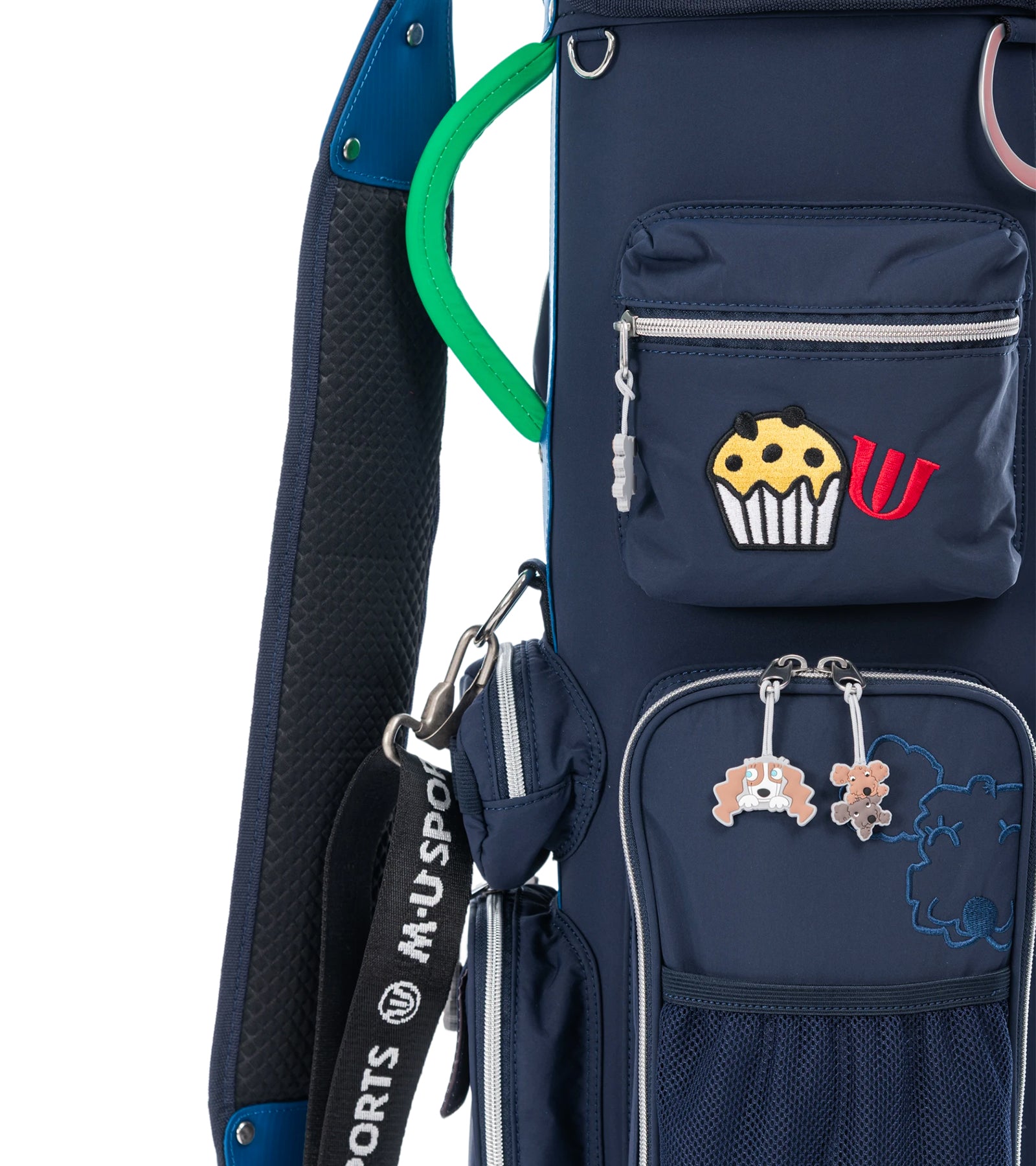 【軽量撥水】 M・U SPORTS カジュアル キャディバック