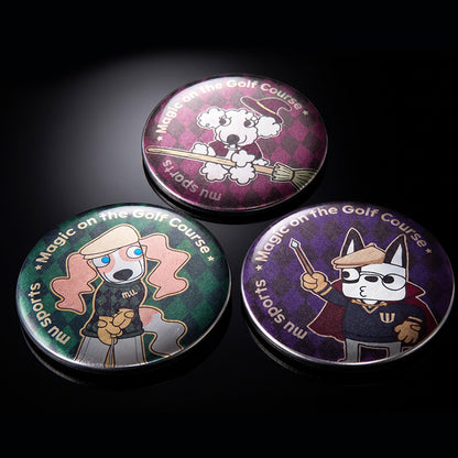 【数量限定】キャラクター魔法使い缶バッジ3個セット