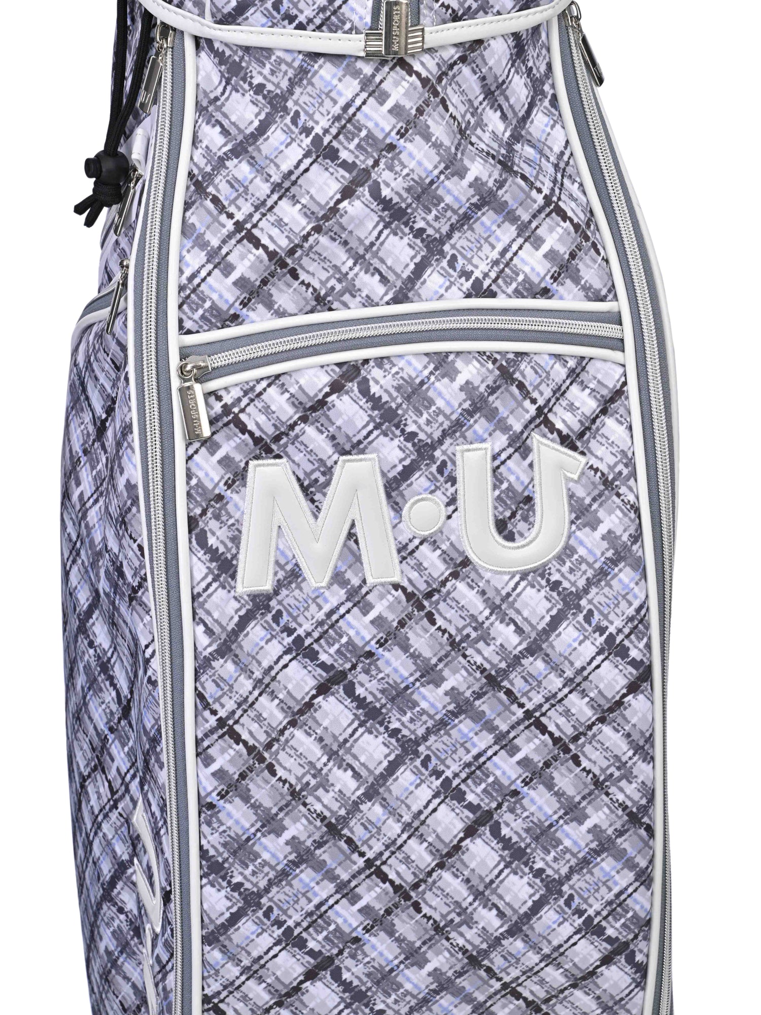 Multi-bias plaid caddy bag (703J6104)