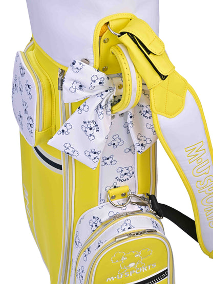 [3-piece set] Character all-over pattern series yellow 3-piece set