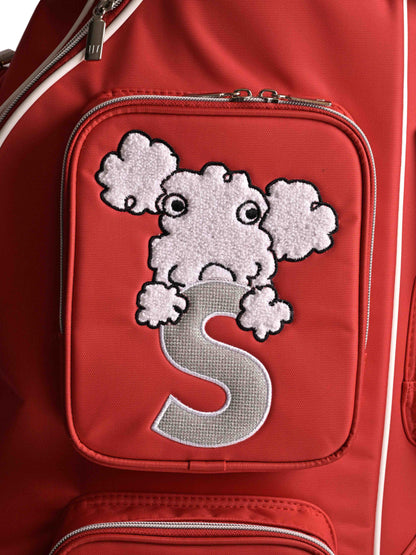 Sagara embroidery tunnel motif caddy bag (703J6102)