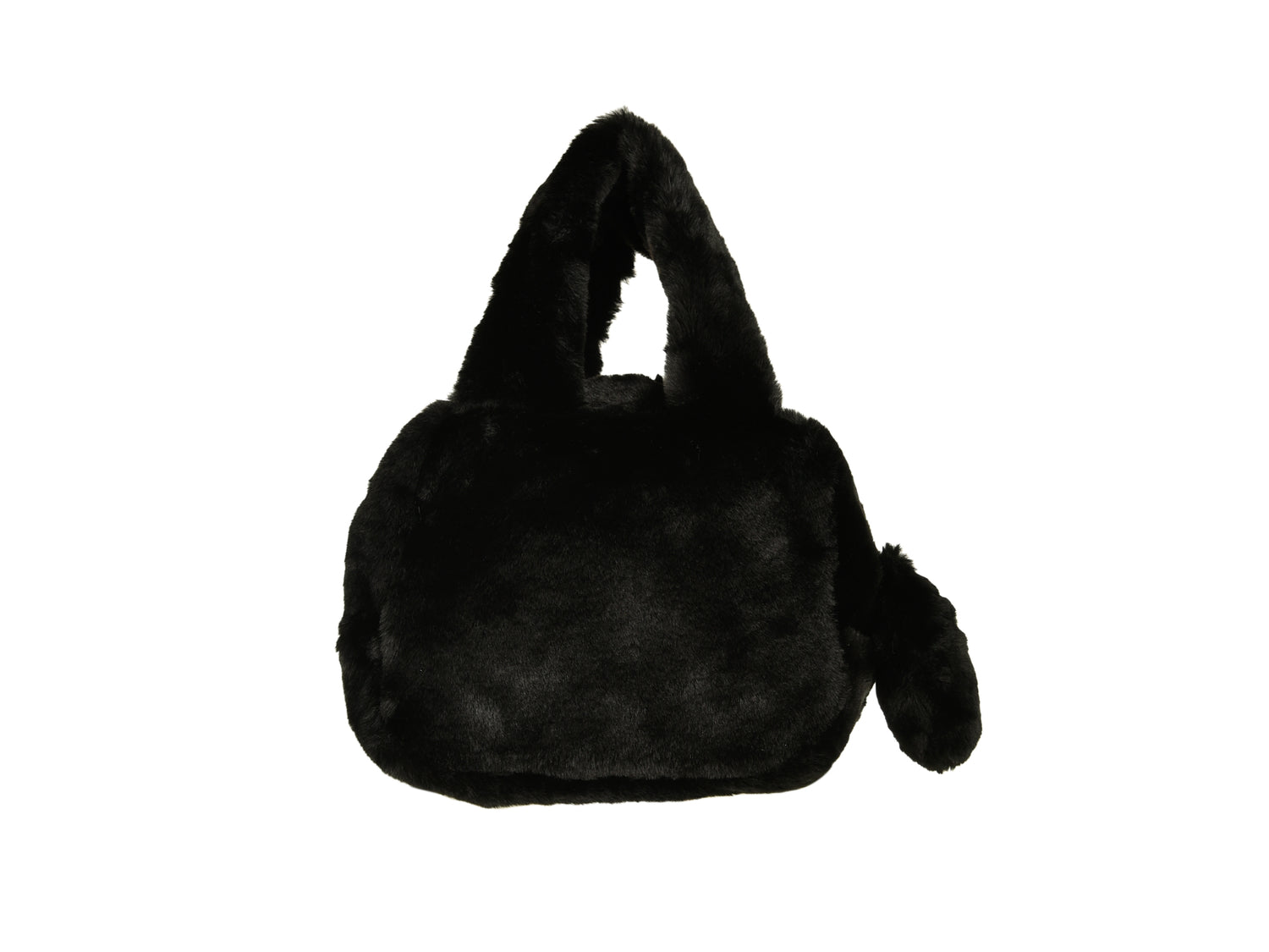 Fluffy fur cart pouch (703J6016)