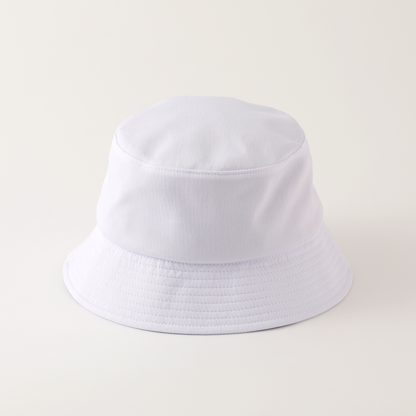 All-round logo embroidered bucket hat (801Q3704)
