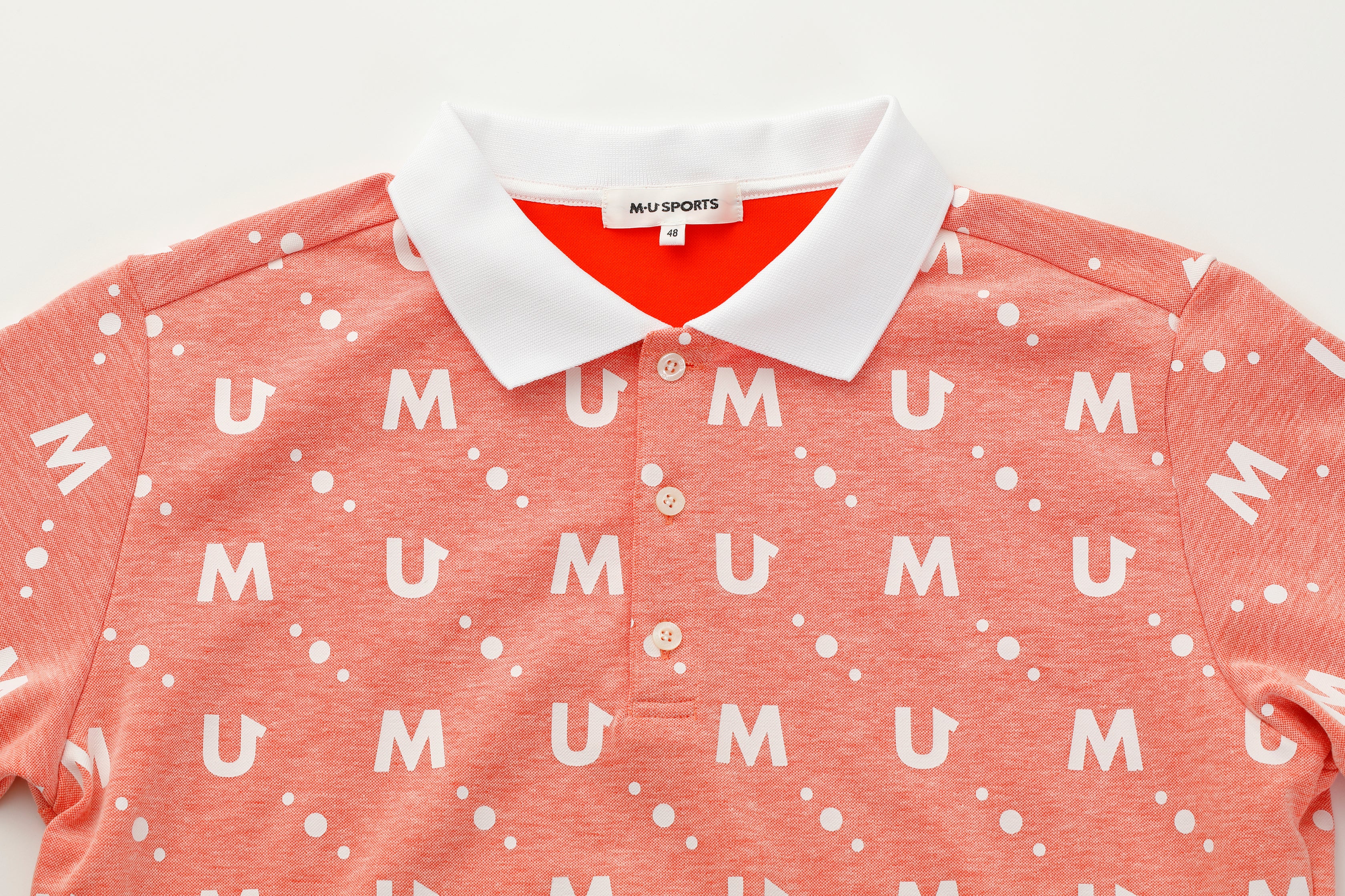 MU 標誌花押字短袖男款 Polo 衫 (700Q4000)