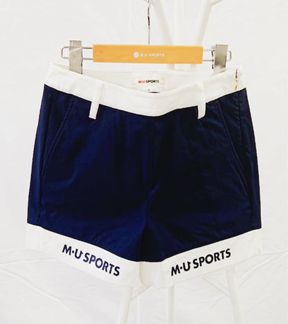 ハイテンションバイカラーショートパンツ（801J4550）