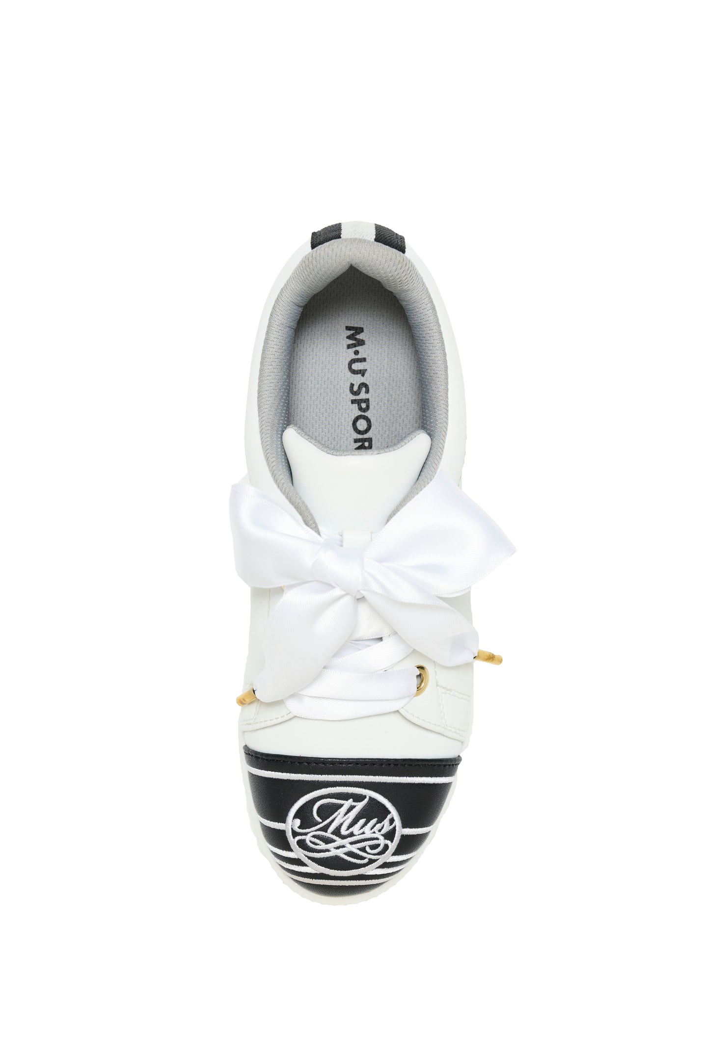 Ribbon shoelace ladies shoes (703H6600)