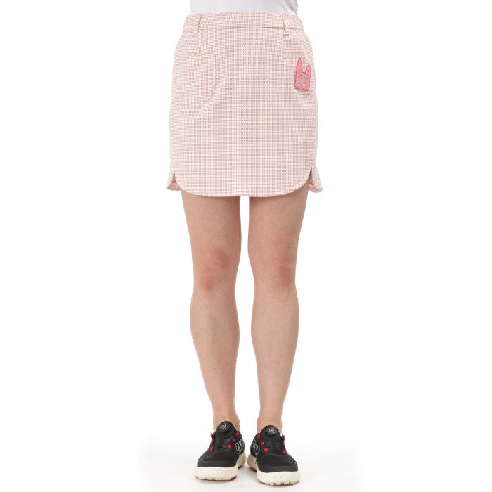 レディース　ミニ格子柄スカート（701P3520）