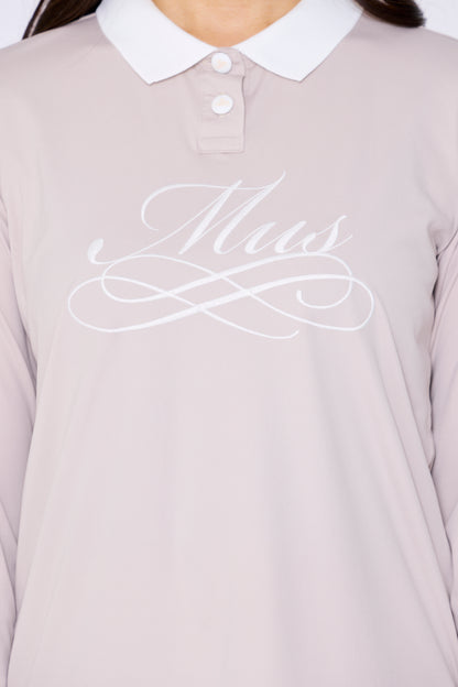 MUS logo long sleeve shirt (701H2004)