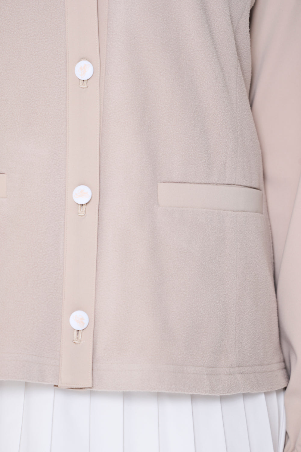 Collarless fleece jacket (701H2610) – M・U SPORTS ONLINE SHOP