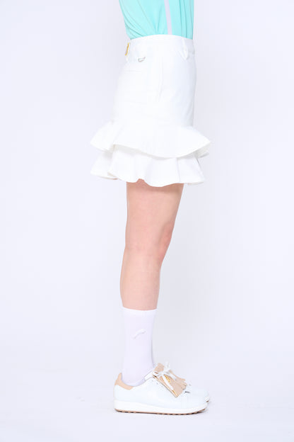 切り替えフレアスカート（701H3516）