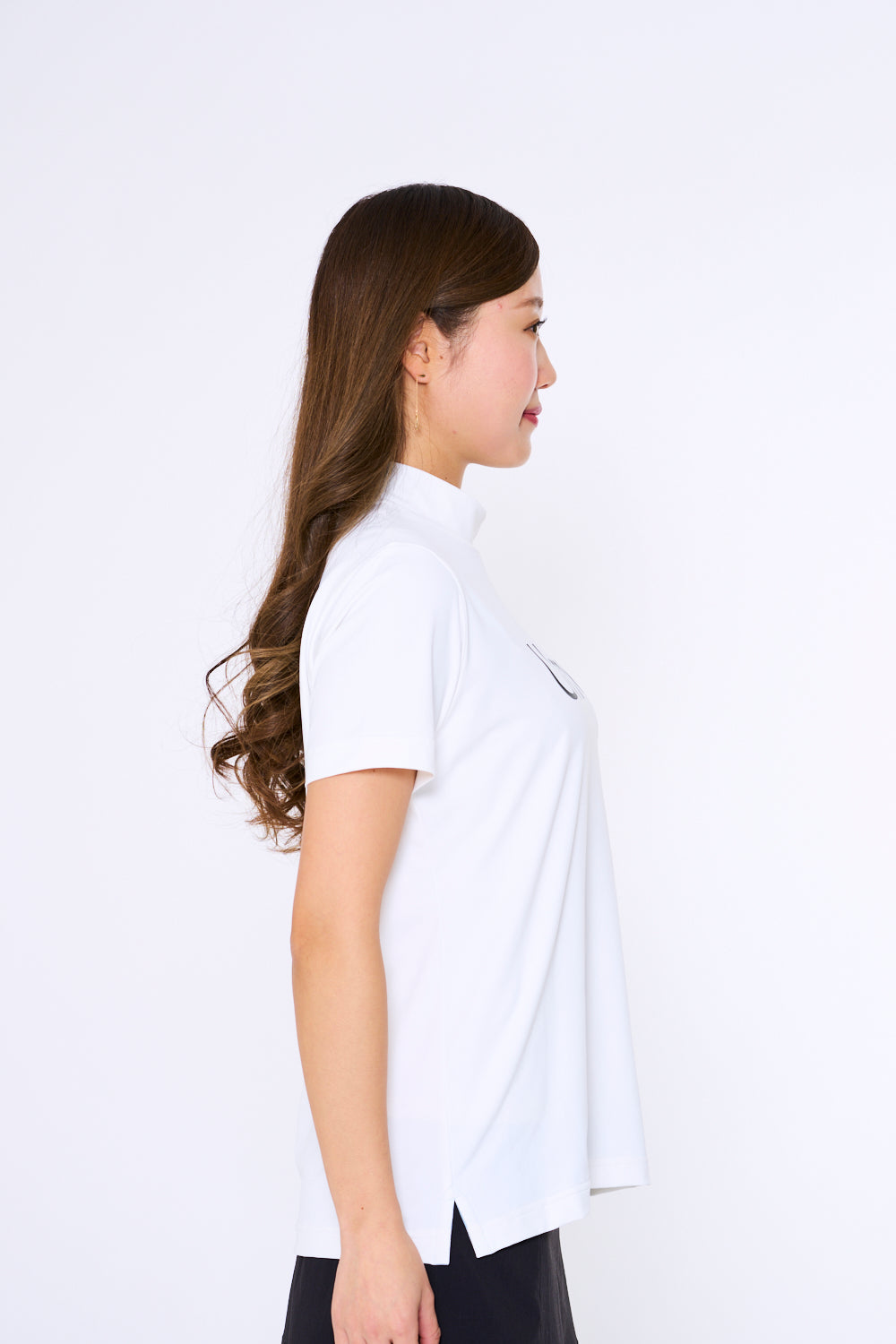 Character name short sleeve high neck (801H3454)