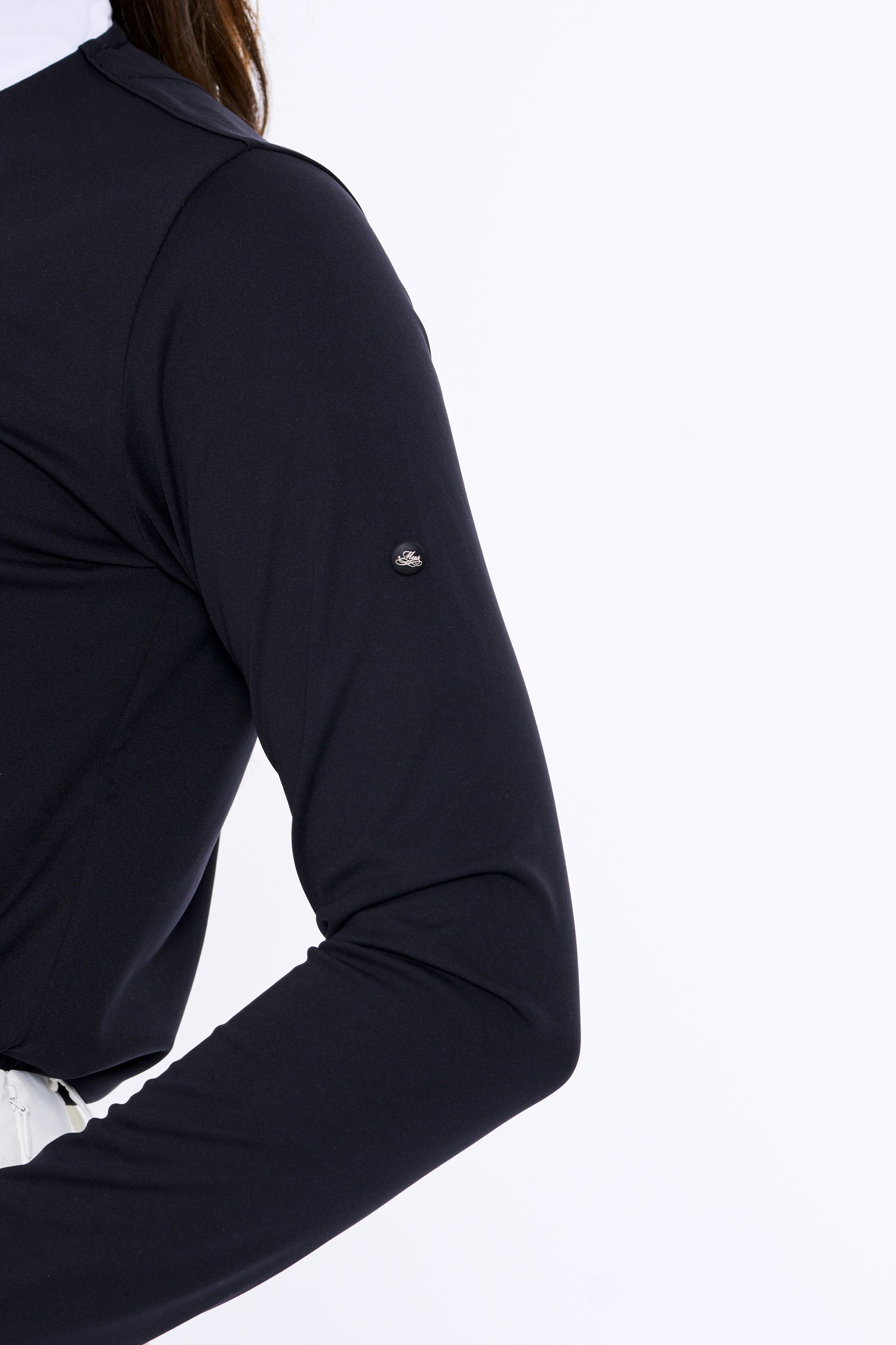 Cleric zip-up long sleeve shirt (701H2408)