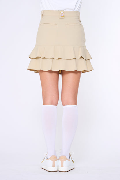 切り替えフレアスカート（701H3516）