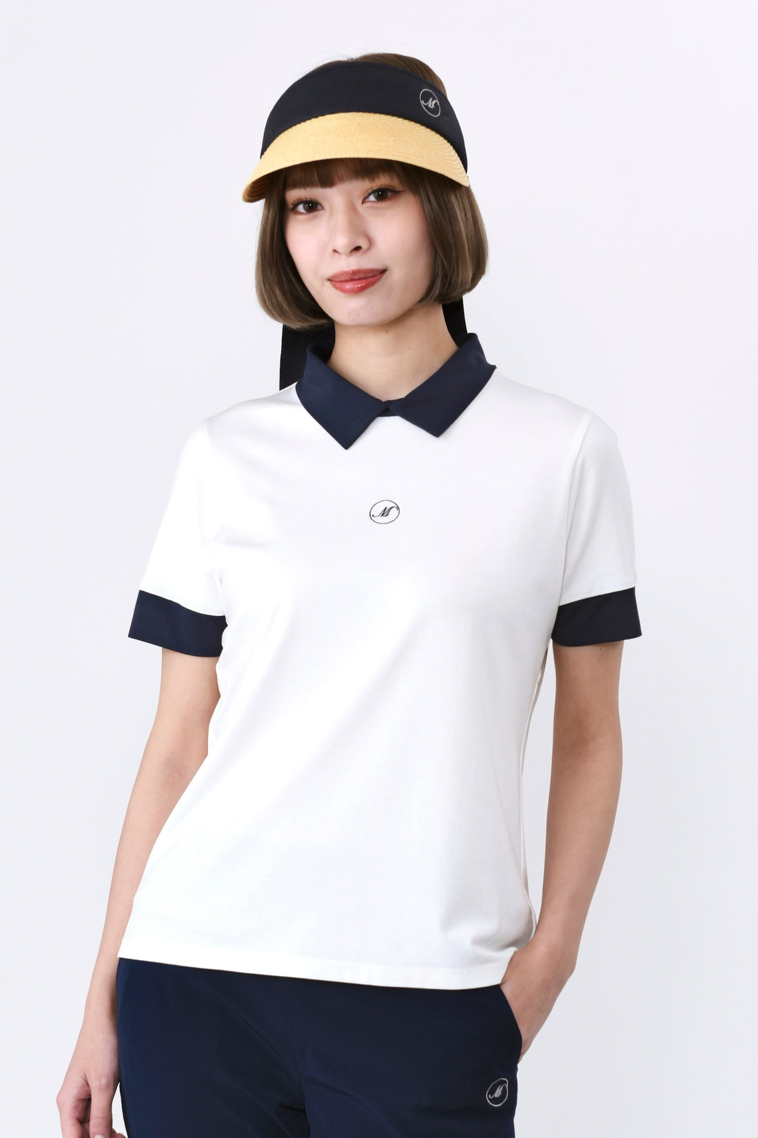 Short sleeve bicolor shirt (701J1400)