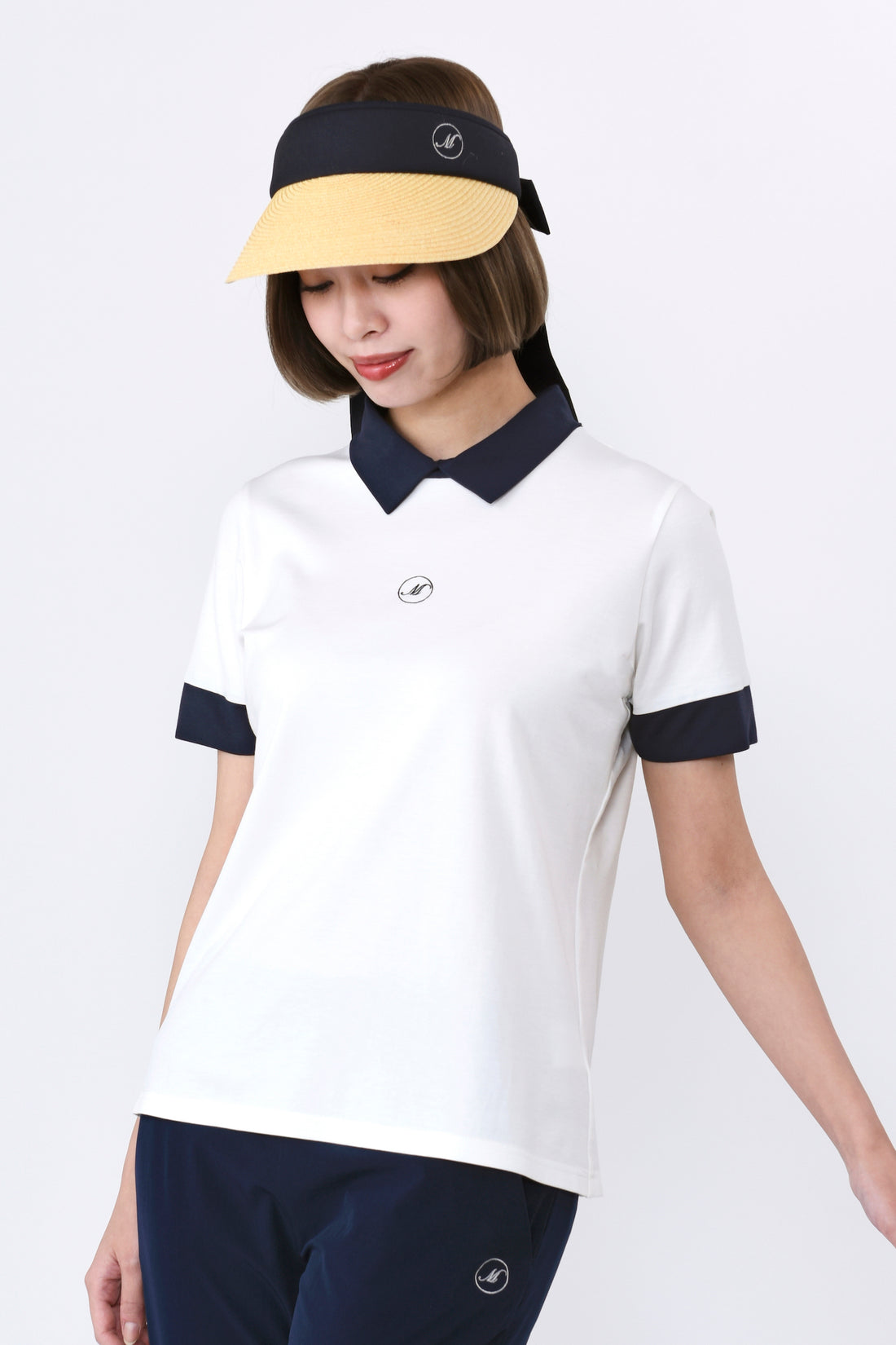 Short sleeve bicolor shirt (701J1400)