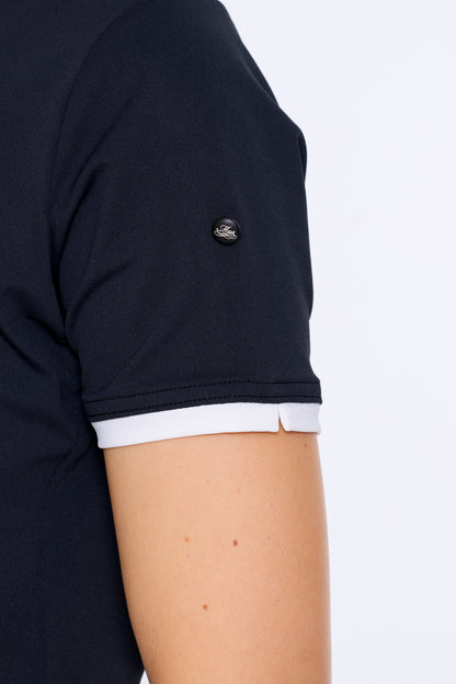 Cleric Mock Neck Short Sleeve Zip Up (701H2014)