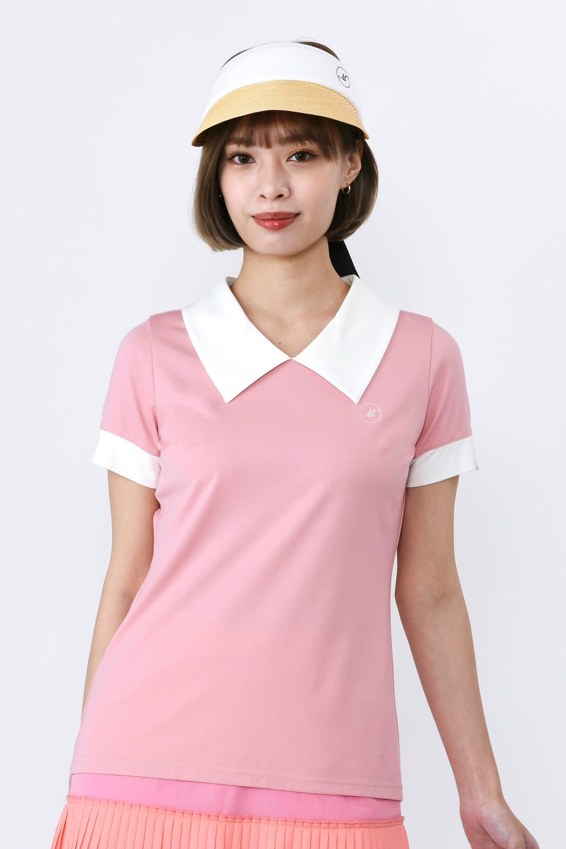 Short sleeve high tension big collar shirt (701J1006)