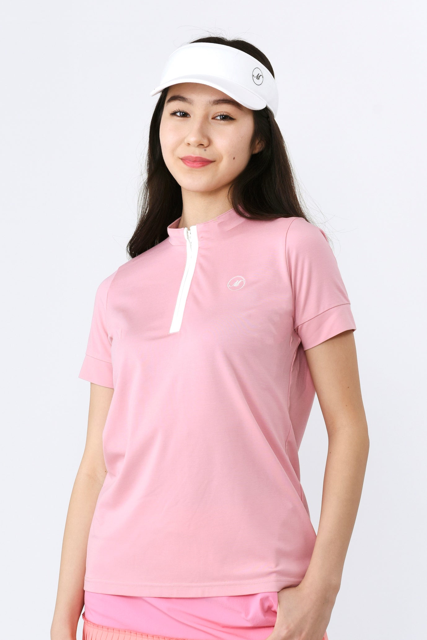 반팔 하프 집업 풀오버 (701J1404)