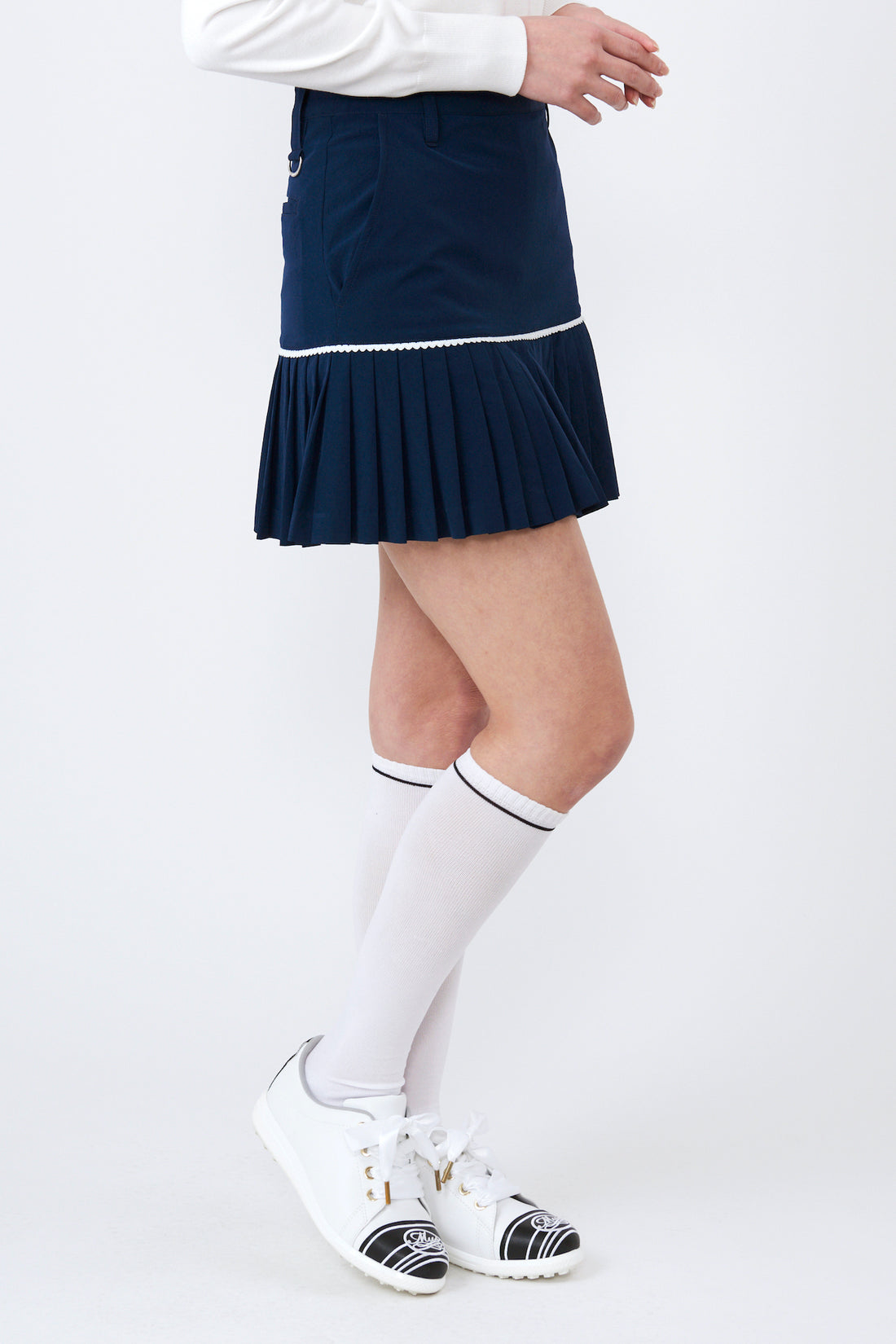 ハイテンション切替プリーツスカート(701J1500)