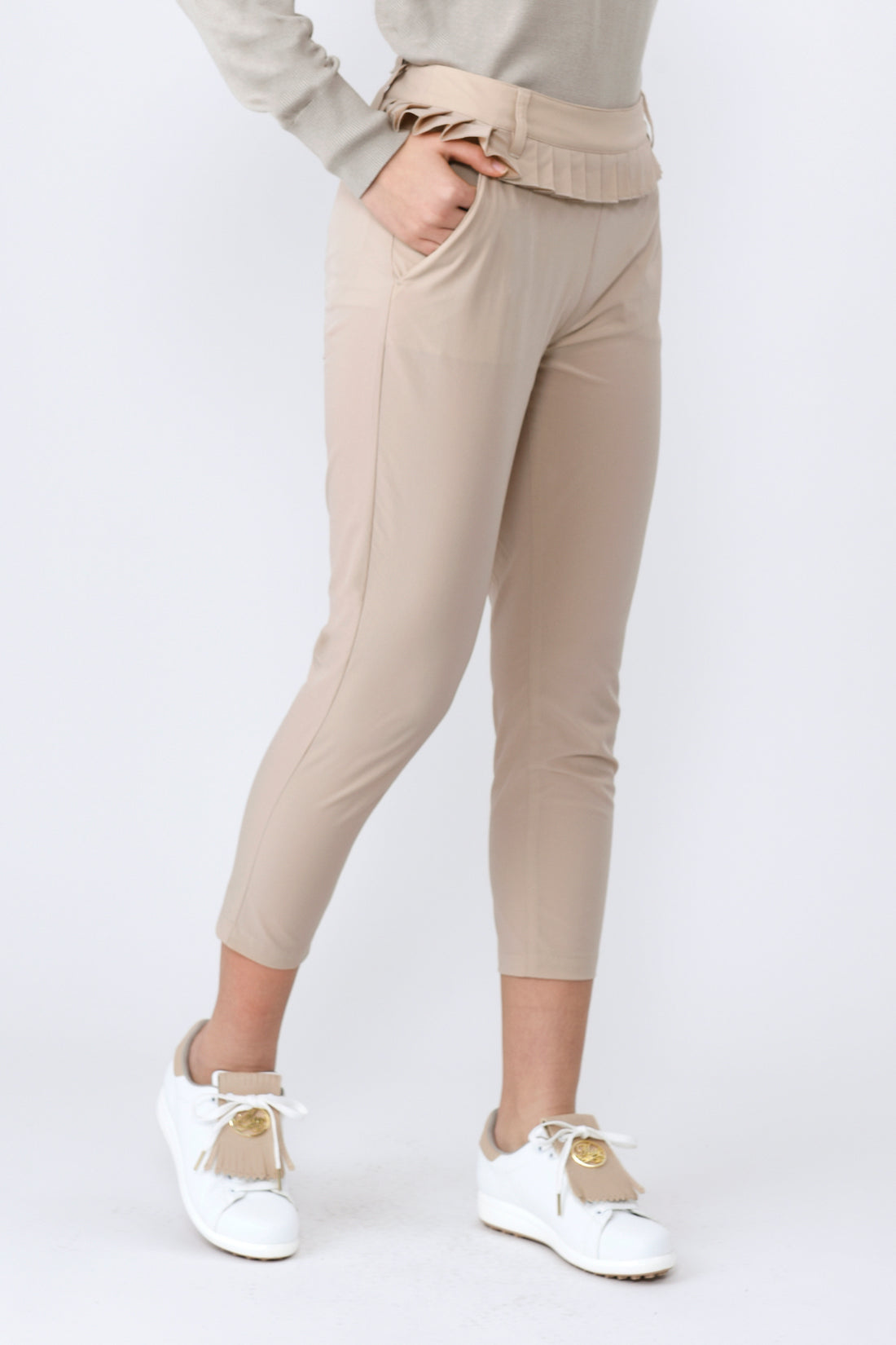 プリーツディテールパンツ(701J1502)