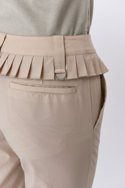 Pleated detail pants (701J1502)